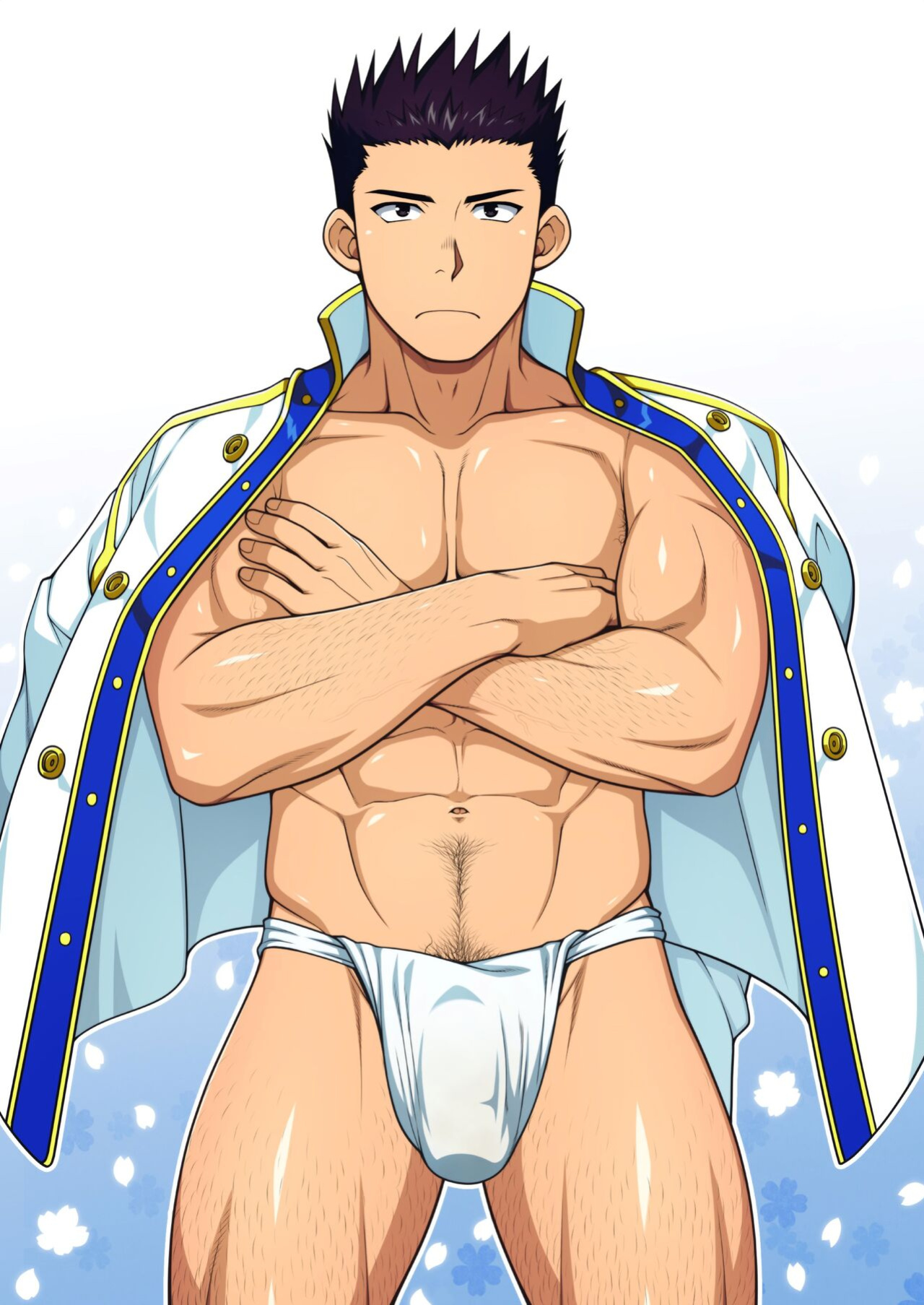 [LUNATIQUE (Futase Hikaru)] Ogami Taichou ga Otoko no Ketsu de Doutei Sotsugyou Shita Hi no Hanashi. (Sakura Wars)