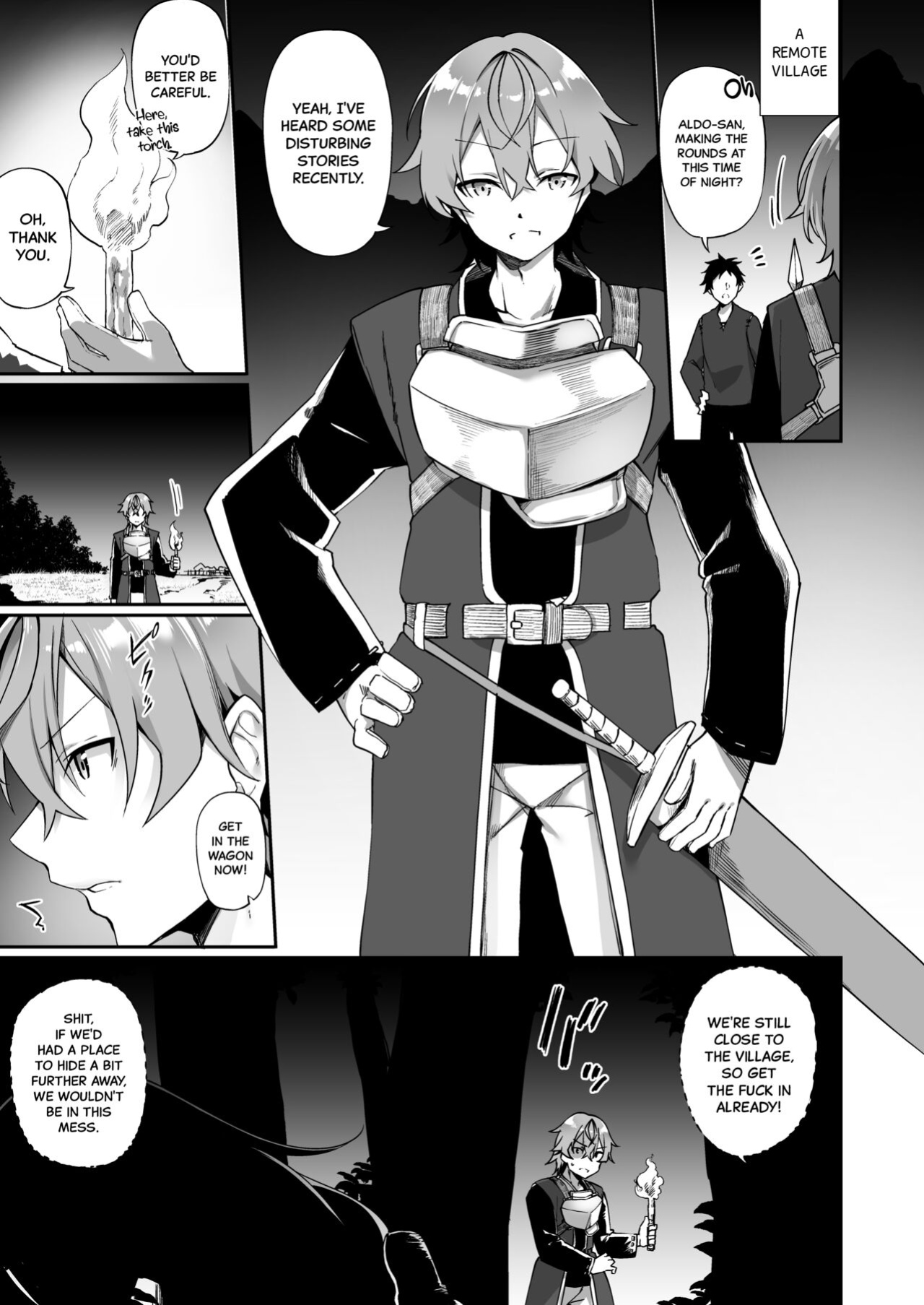 [Slime no Kanmuri (Kanmuri)] Elfka no Kusuri | Elvification Drug [Black Grimoires]