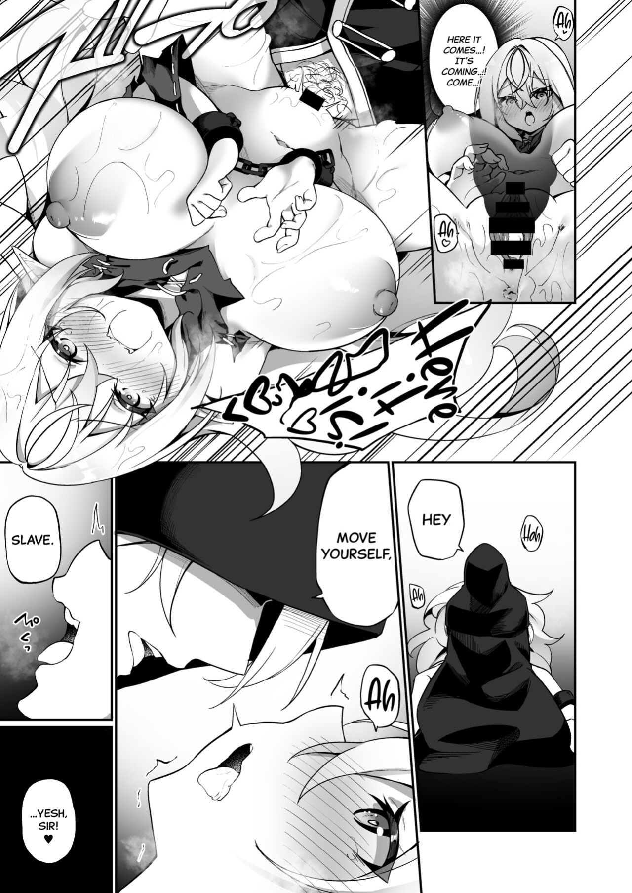 [Slime no Kanmuri (Kanmuri)] Elfka no Kusuri | Elvification Drug [Black Grimoires]