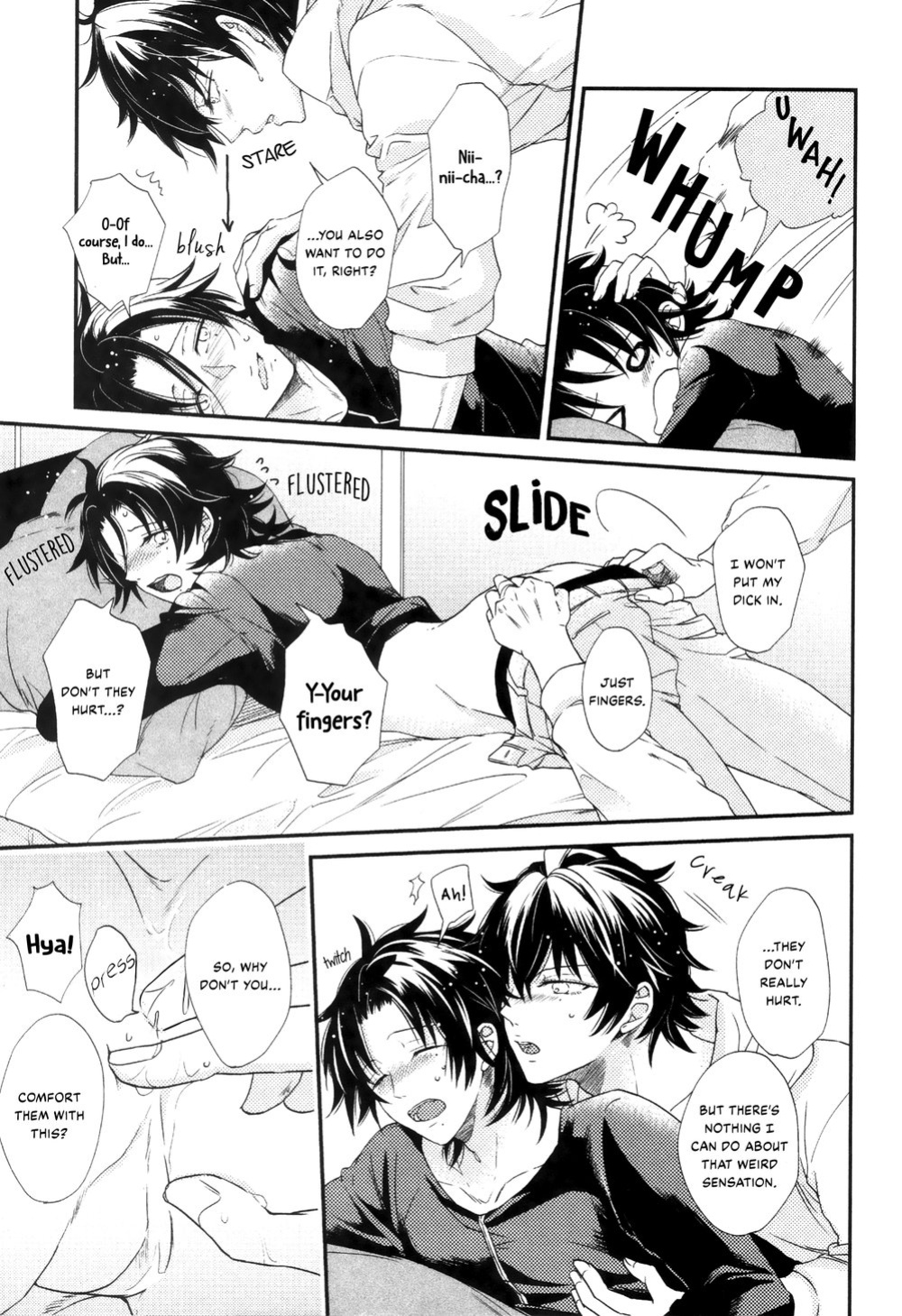 (Crazy Lyric Battle Shitou Kettou Zenjinmitou) [CHEEKY!, NAKED OR NAKED (Kase, Ega-chan)] Yatte Sou de Yattenai Ichido Hayatte Mitakatta Ihou Mic (Hypnosis Mic) [Hypnotized Division Scans, Mission Start Scans] [Incomplete]
