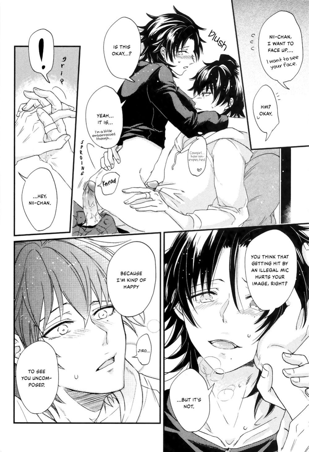 (Crazy Lyric Battle Shitou Kettou Zenjinmitou) [CHEEKY!, NAKED OR NAKED (Kase, Ega-chan)] Yatte Sou de Yattenai Ichido Hayatte Mitakatta Ihou Mic (Hypnosis Mic) [Hypnotized Division Scans, Mission Start Scans] [Incomplete]