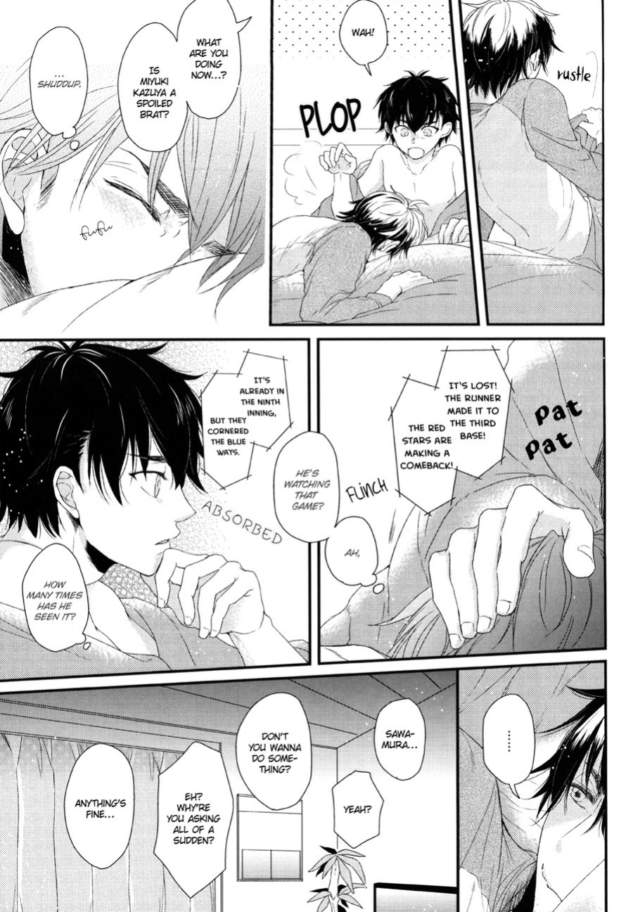 (C92) [CHEEKY! (Kawase)] Koshi Kondo Sengen -Season Off- | Declaration of Personal Affairs (Daiya no Ace) [Diamond Dew Scans]