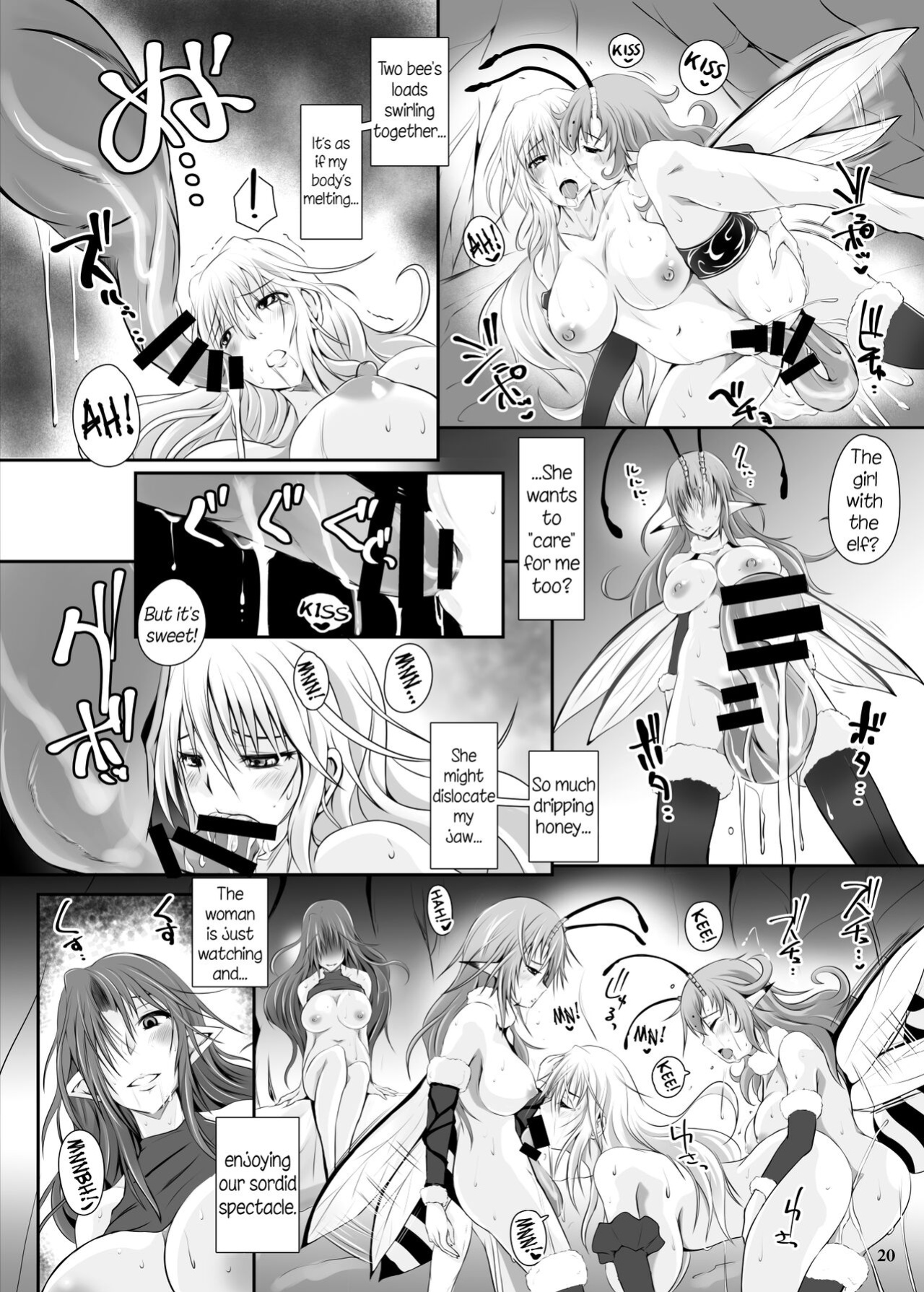 [Nekonote Shobou (Nekonta)] Mitsubachi - Horny Bees [EHCOVE]