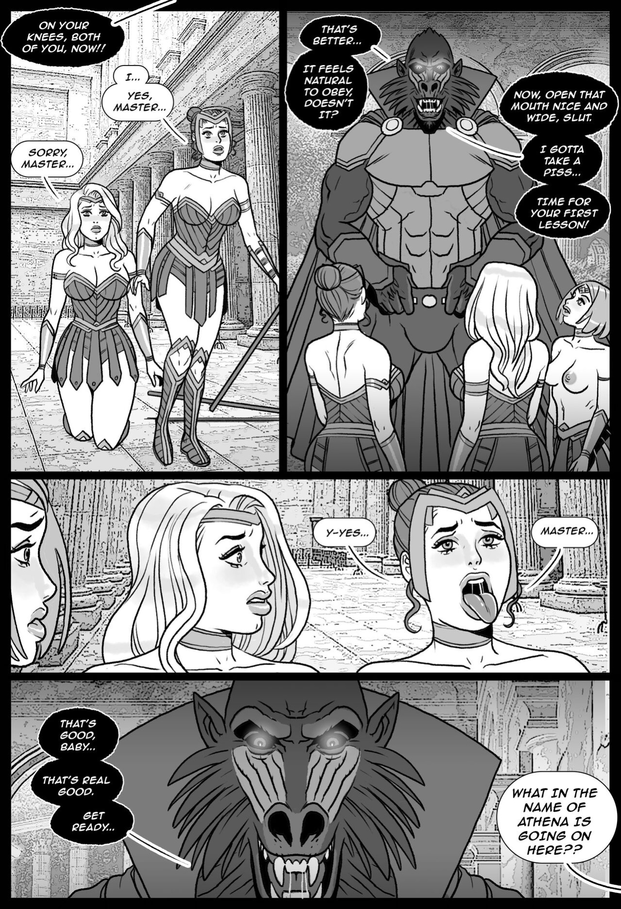 [Pegasus] Mandrill: Escape To Paradise (Wonder Woman)