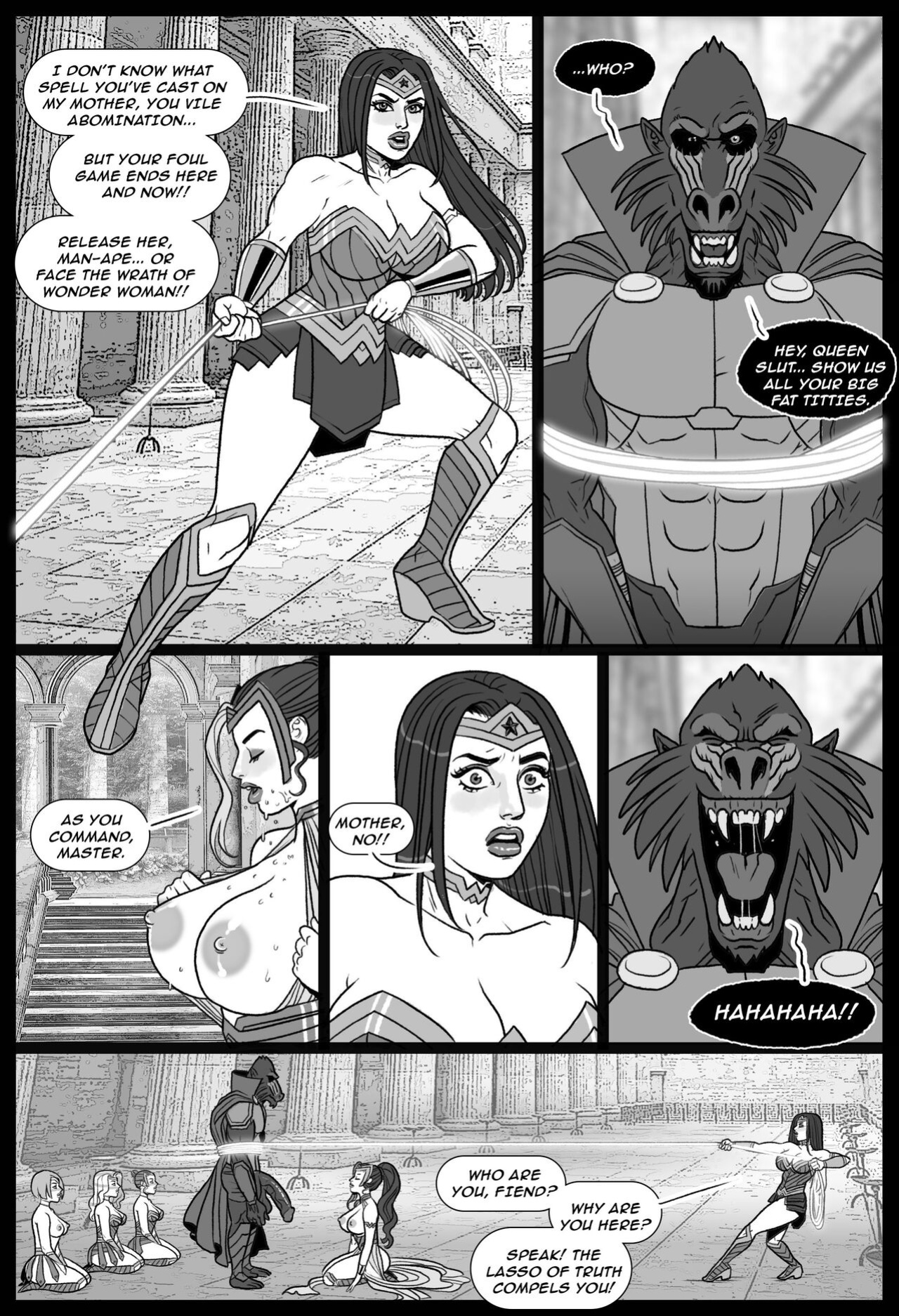 [Pegasus] Mandrill: Escape To Paradise (Wonder Woman)