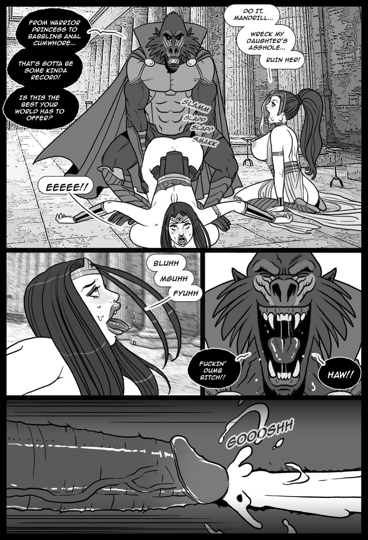 [Pegasus] Mandrill: Escape To Paradise (Wonder Woman)