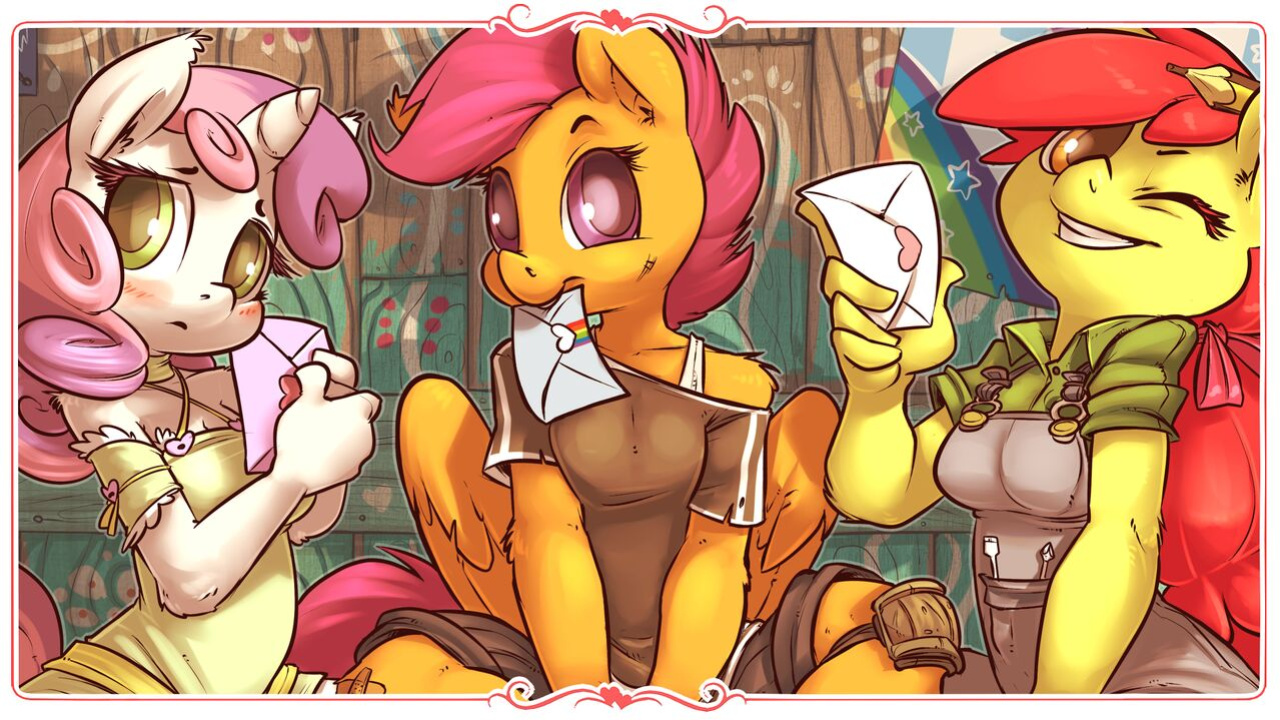 [Various] Valentines Ponies 2014 (My Little pony:Friendship is magic)