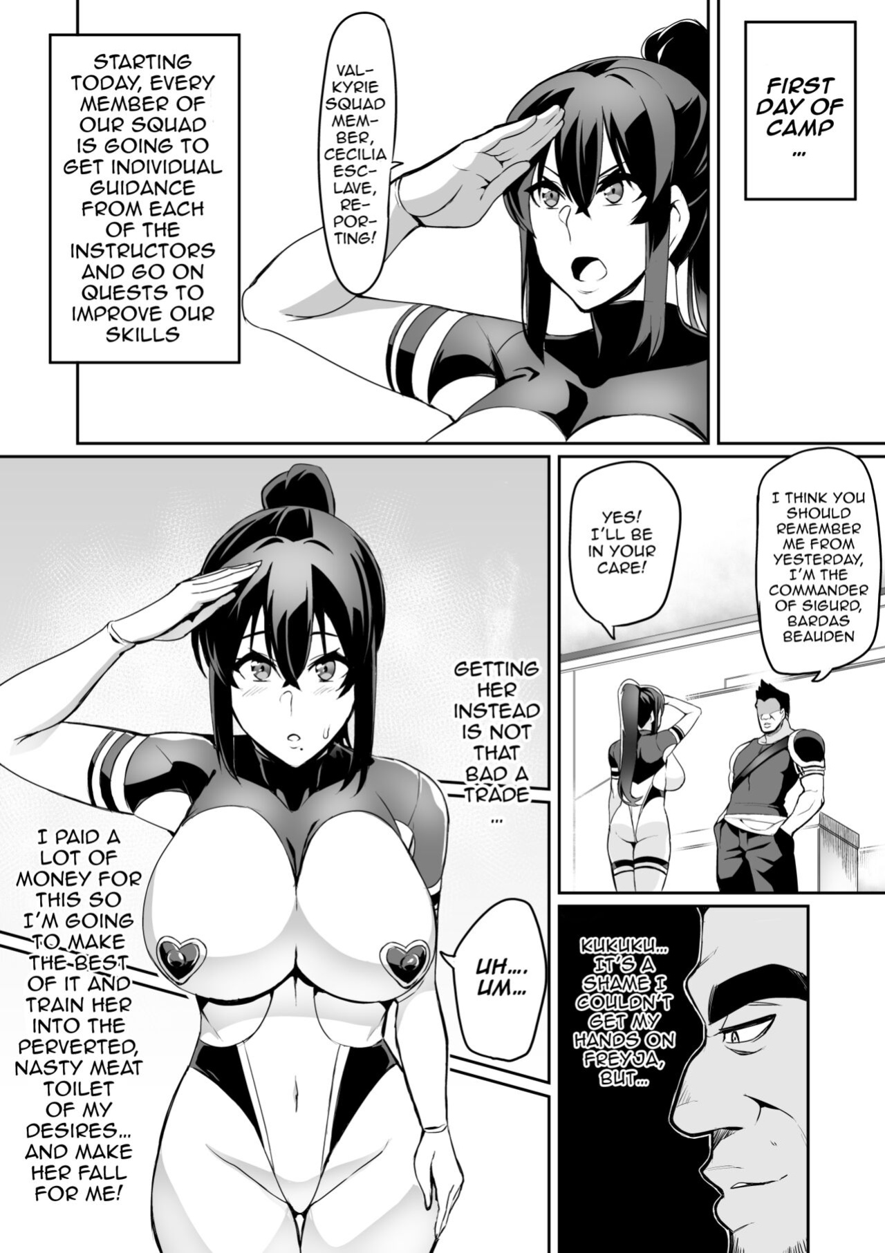 [Hatoba Akane] Touma Senki Cecilia Ch. 1-14 | Demon Slaying Battle Princess Cecilia Ch. 1-14 {EL JEFE Hentai Truck}