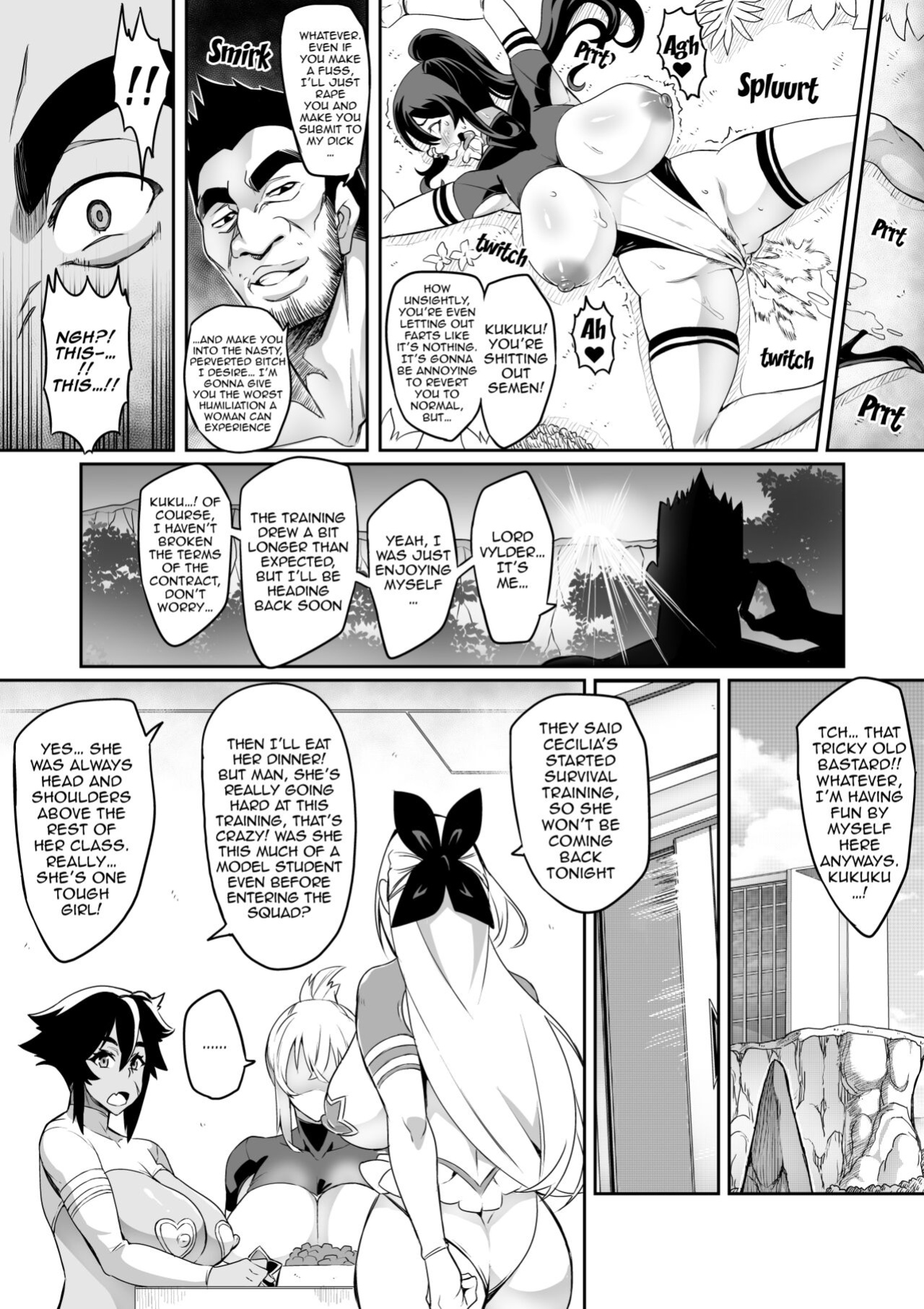 [Hatoba Akane] Touma Senki Cecilia Ch. 1-14 | Demon Slaying Battle Princess Cecilia Ch. 1-14 {EL JEFE Hentai Truck}