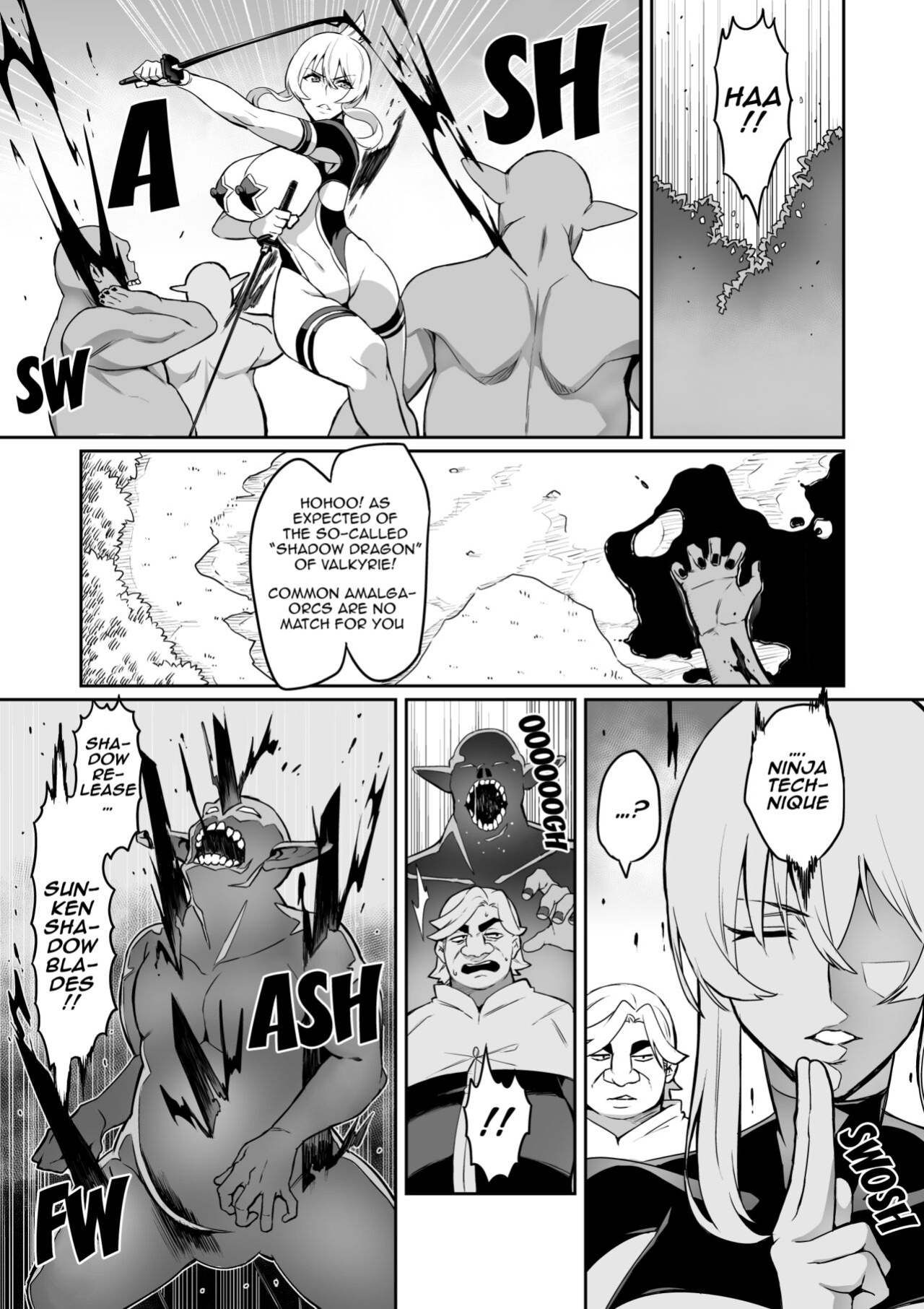 [Hatoba Akane] Touma Senki Cecilia Ch. 1-14 | Demon Slaying Battle Princess Cecilia Ch. 1-14 {EL JEFE Hentai Truck}