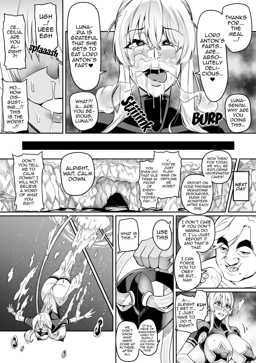 [Hatoba Akane] Touma Senki Cecilia Ch. 1-14 | Demon Slaying Battle Princess Cecilia Ch. 1-14 {EL JEFE Hentai Truck}
