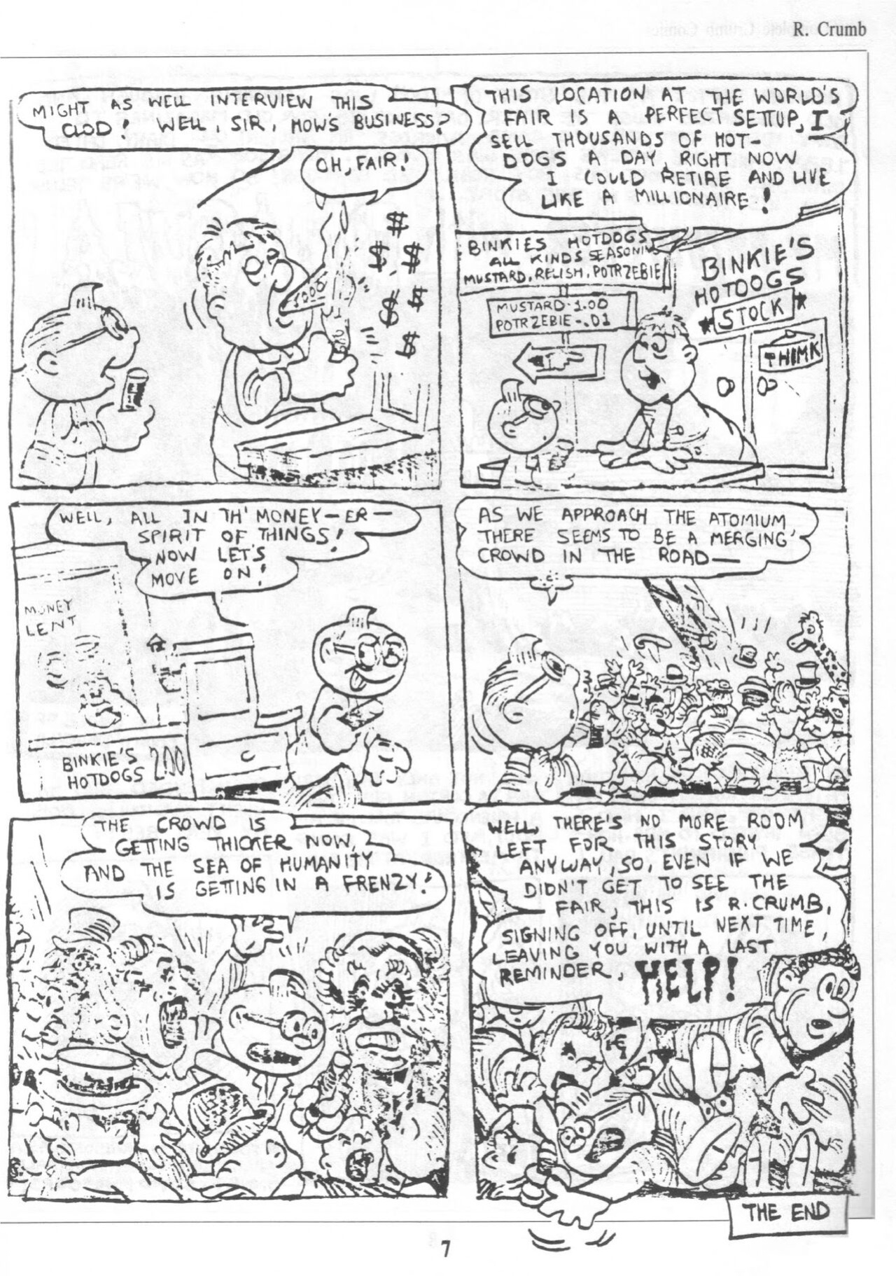 The Complete Crumb Comics #1
