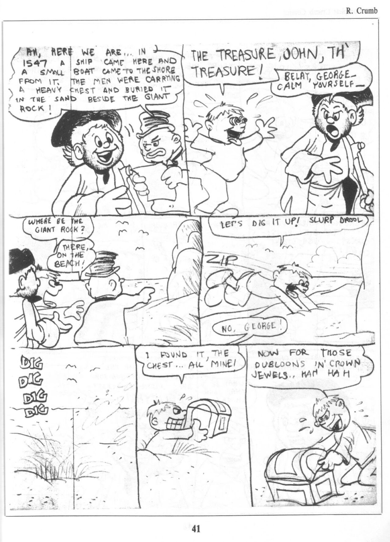 The Complete Crumb Comics #1