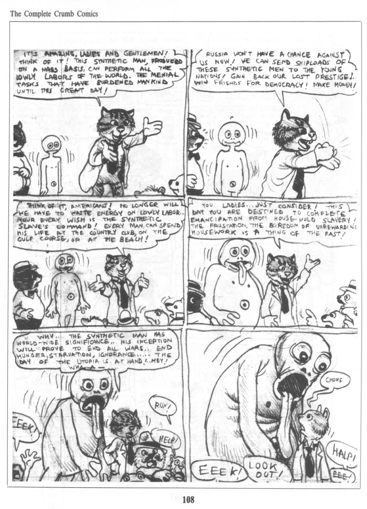 The Complete Crumb Comics #1