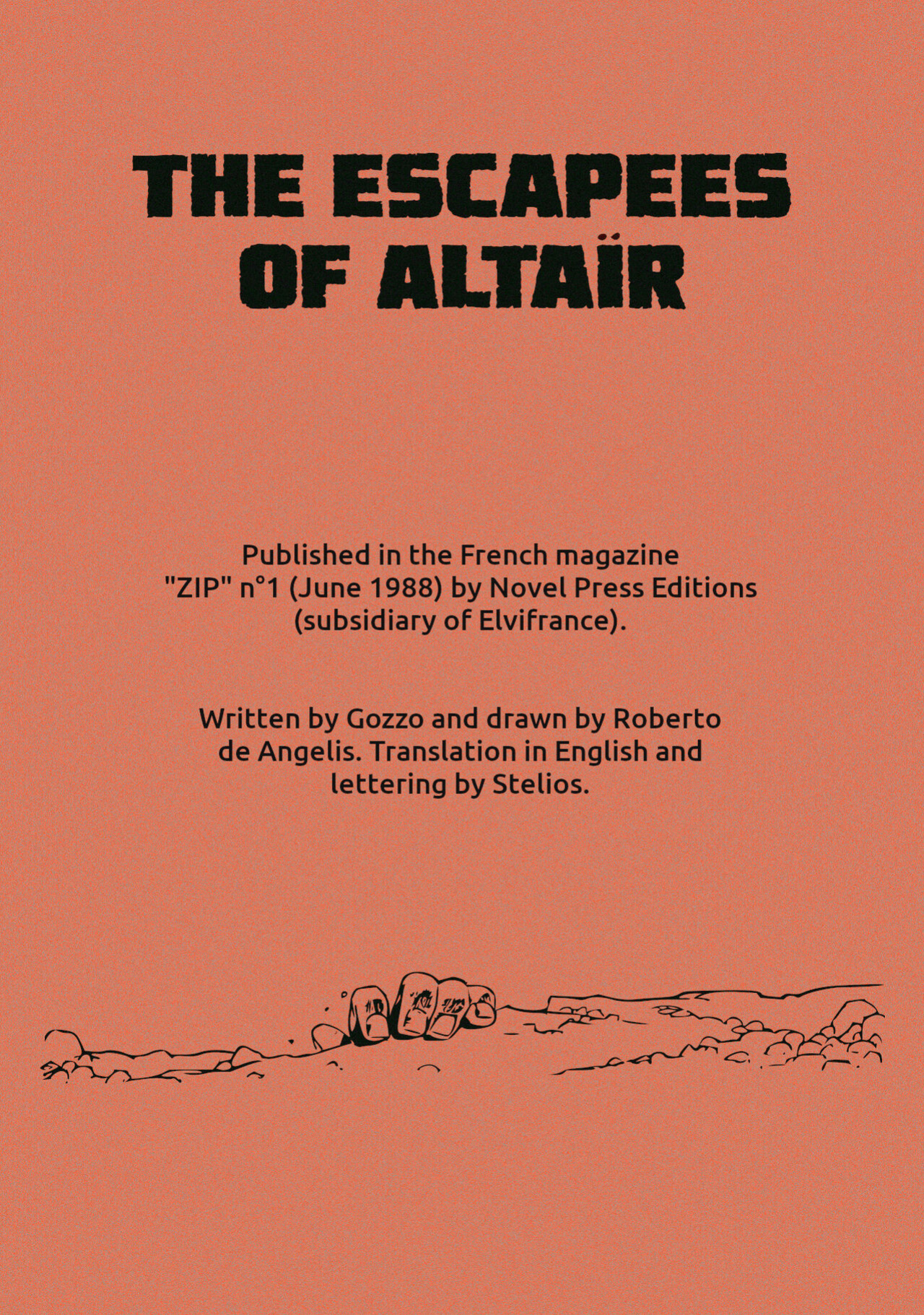 [Roberto de Angelis] The escapees of Altair {Stelios}