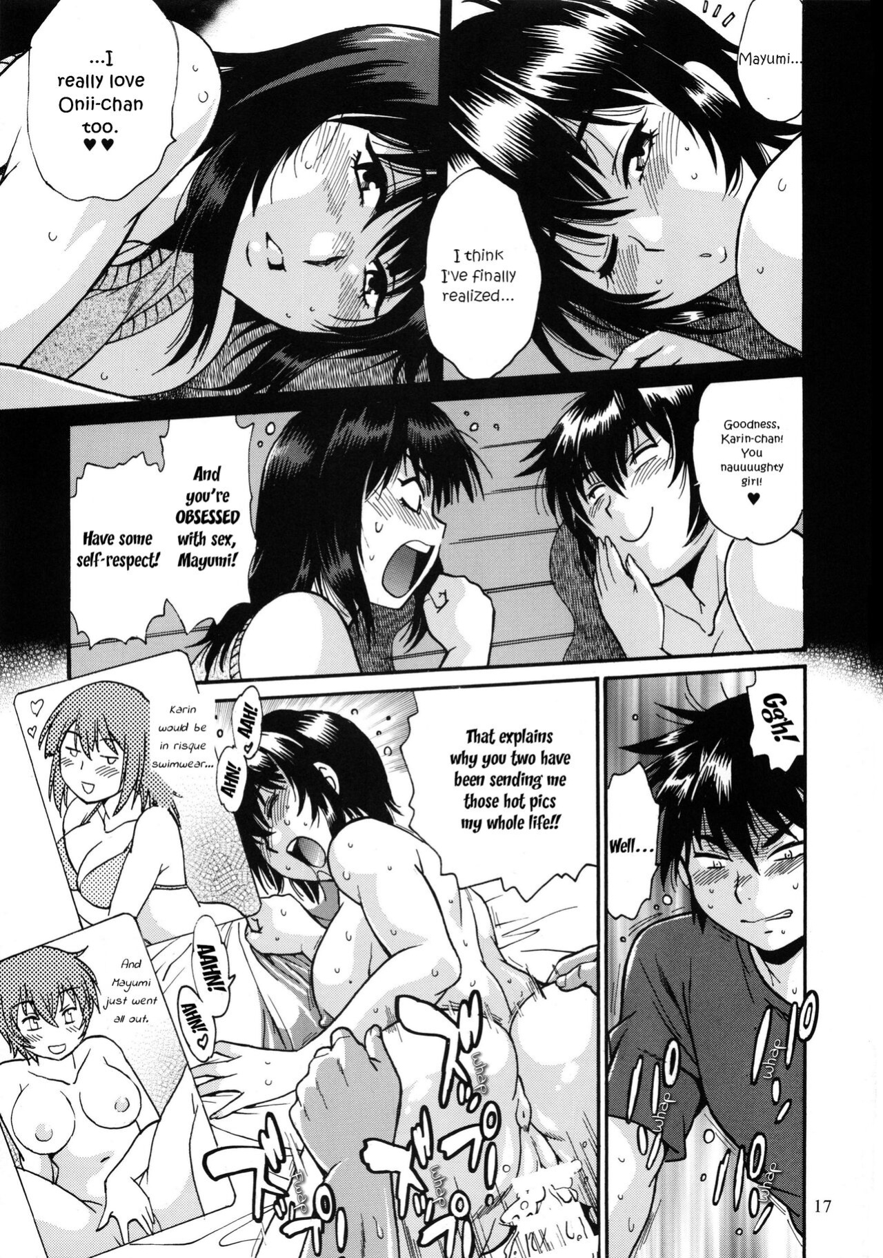 (C94) [Studio Katsudon (Manabe Jouji)] Jitsumai ni Shimasu ka Soretomo Gimai ni Shimasu ka | With your REAL SISTER? Or perhaps, with your STEP SISTER? [EHCOVE]