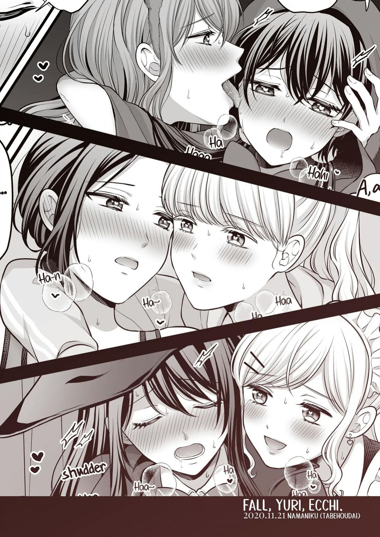 [Tabehoudai (Namaniku)] Aki, Yuri, Ecchi.