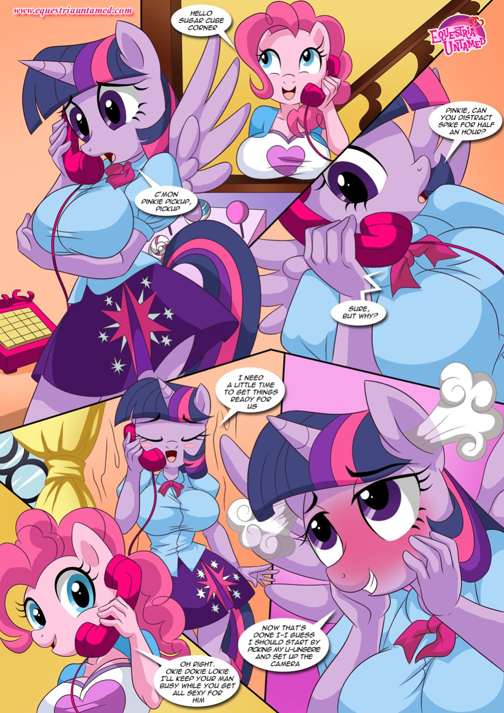 [Palcomix] Sex Ed with Miss Twilight Sparkle | (My Little Pony: Friendship is Magic)