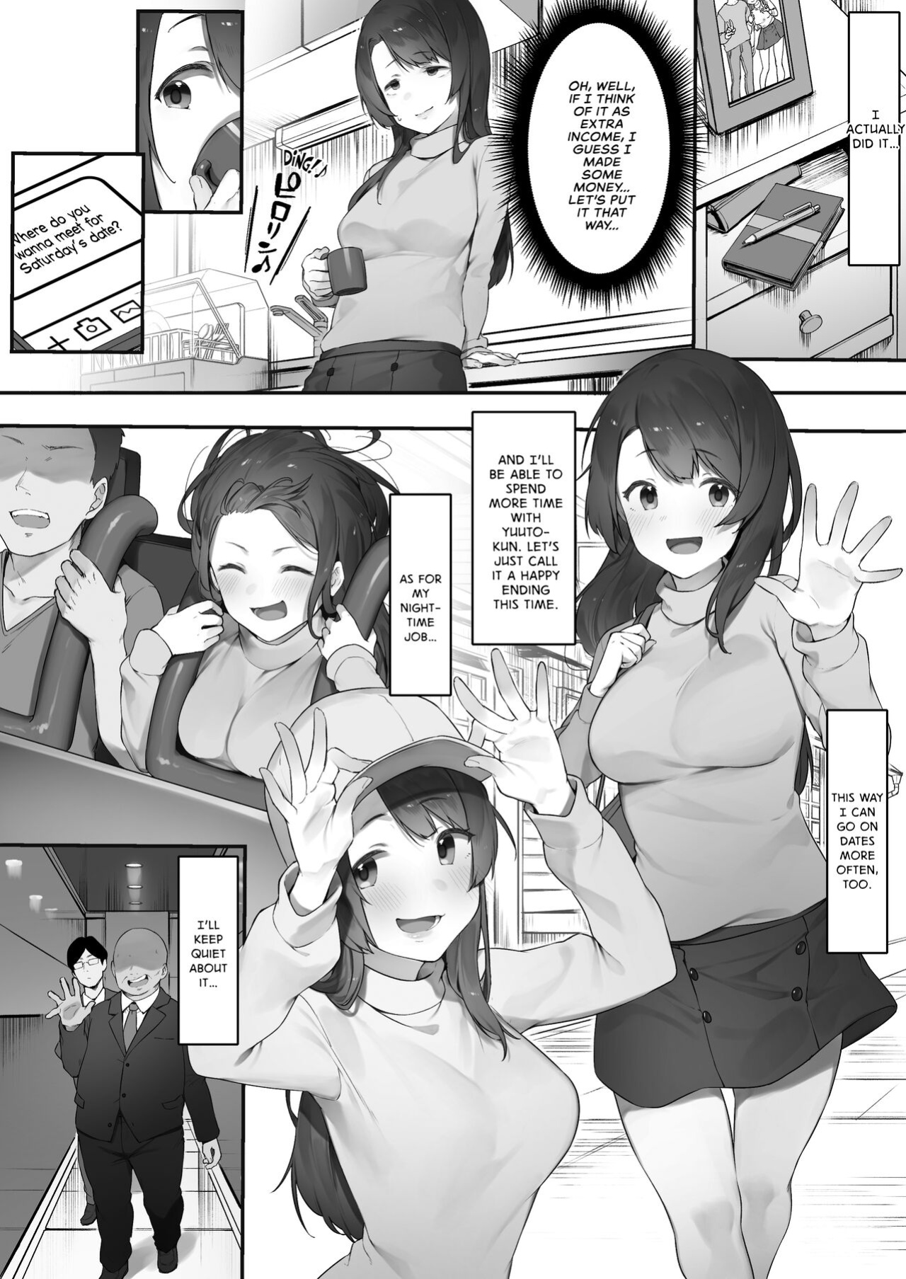 [Nigiri Usagi] Karui Kimochi de Kyabajou ni Natta Kekka | When You Start Working as a Hostess Without Setting Boundaries [defan752]