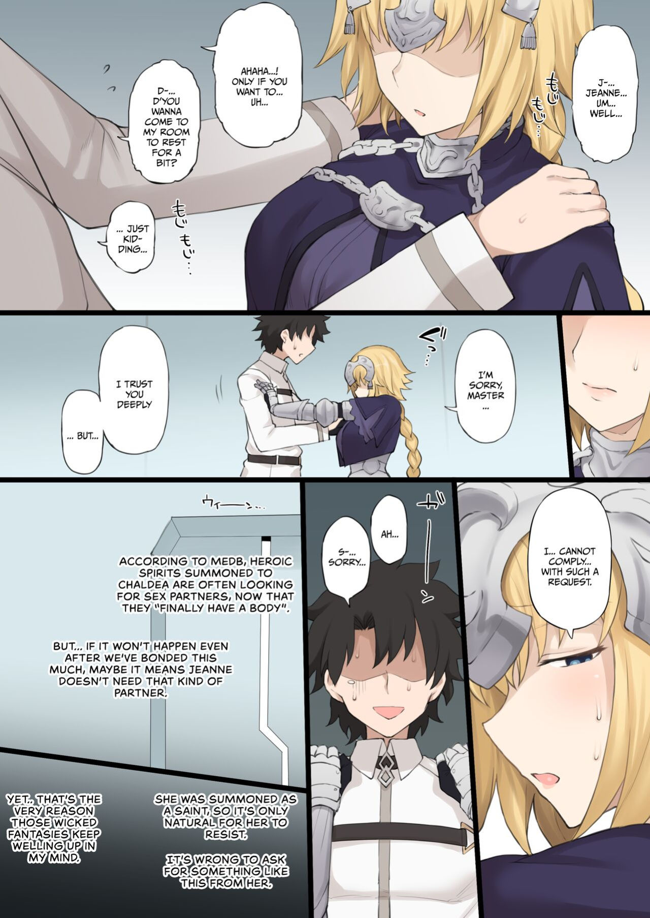 [Terasu MC] Medb no Otoko ni Kizuna Saidai Made Ageta Jeanne D'Arc wo Netorareru Ero Manga (Fate/Grand Order)