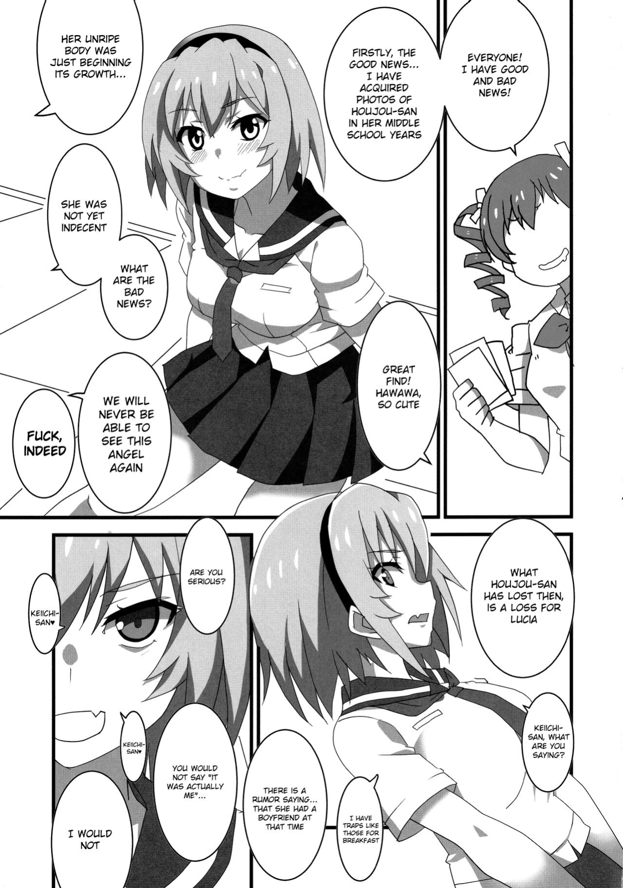 (COMIC1 BS-sai Special) [BlueMage (Aoi Manabu)] Houjou Satoko Lucia ni Saku (Higurashi no Naku Koro ni Gou)