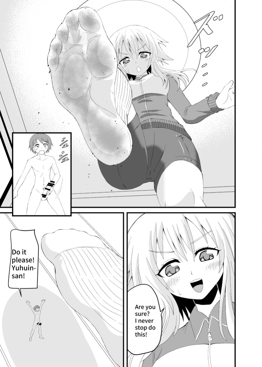 [Ahoderasouryo] Neko-kei Joshi ni Fumareru Hanashi - Be stomped by cat girl
