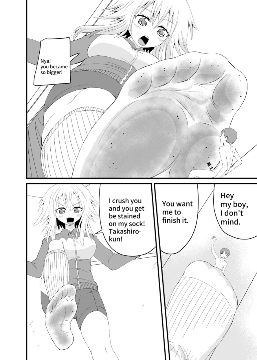 [Ahoderasouryo] Neko-kei Joshi ni Fumareru Hanashi - Be stomped by cat girl