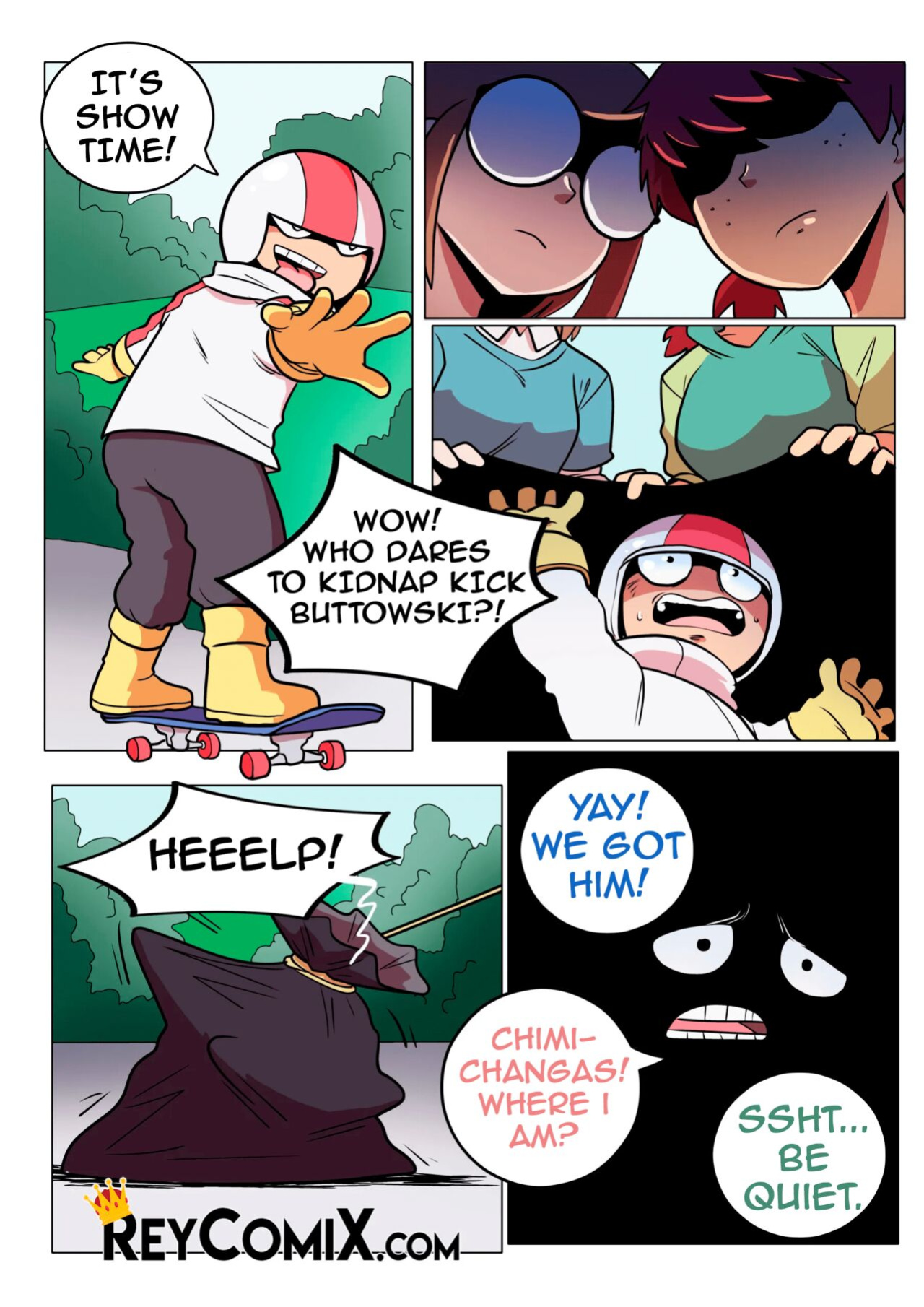 [Gansoman] Kick Buttowski Knows Babes [COMPLETE]