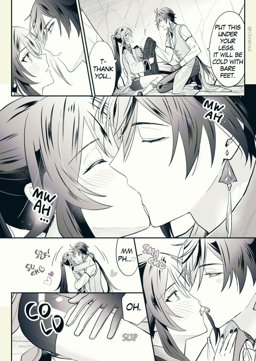 [stewsui] Zhongli x Hu Tao love story hentai doujinshi Ch. 7-8 (Genshin Impact)