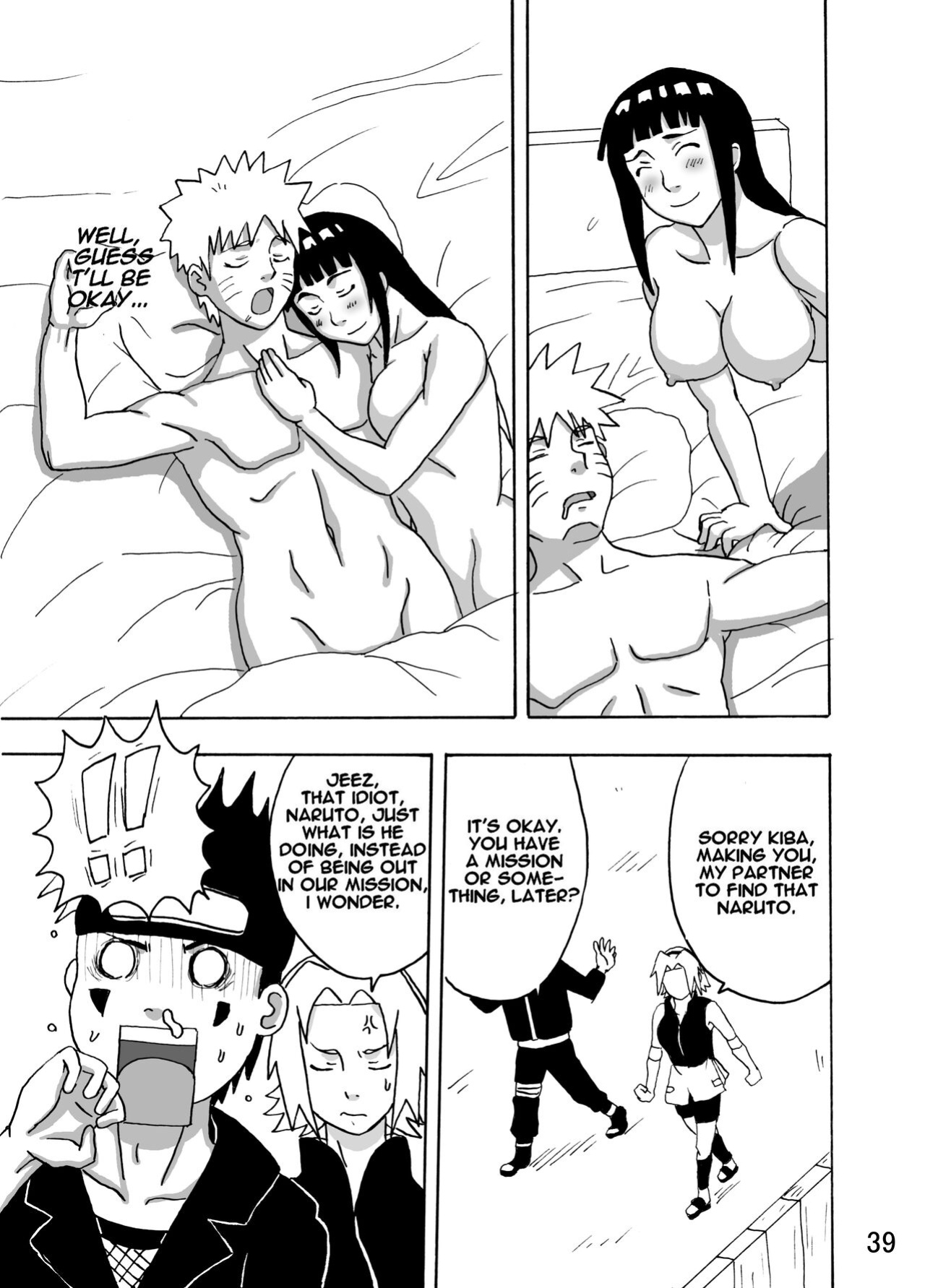 [Naruho-dou (Naruhodo)] Hinata Ganbaru! | Hinata Fight! (Naruto)