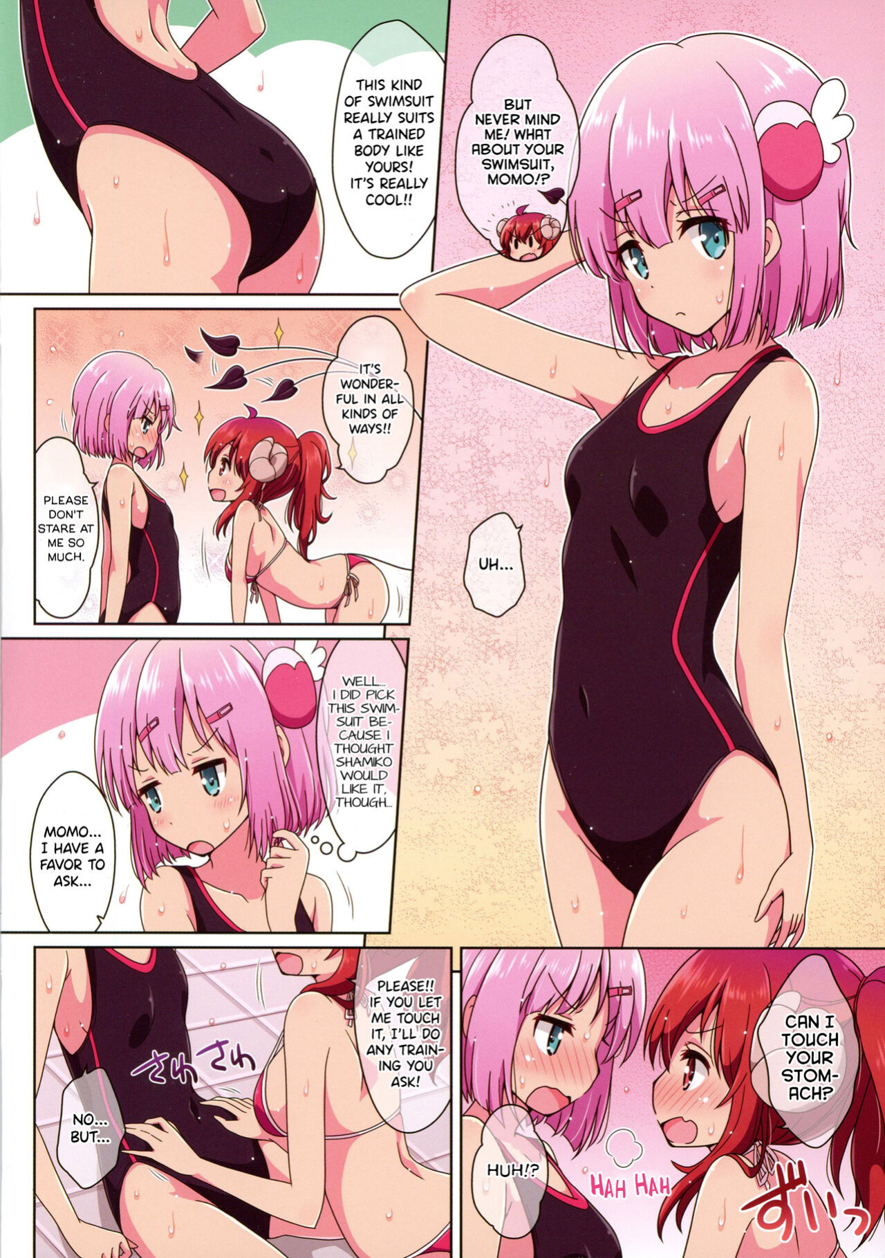 (C97) [Melty Pot (mel)] Sweetie Peaches (Machikado Mazoku) [/u/ Scanlations]
