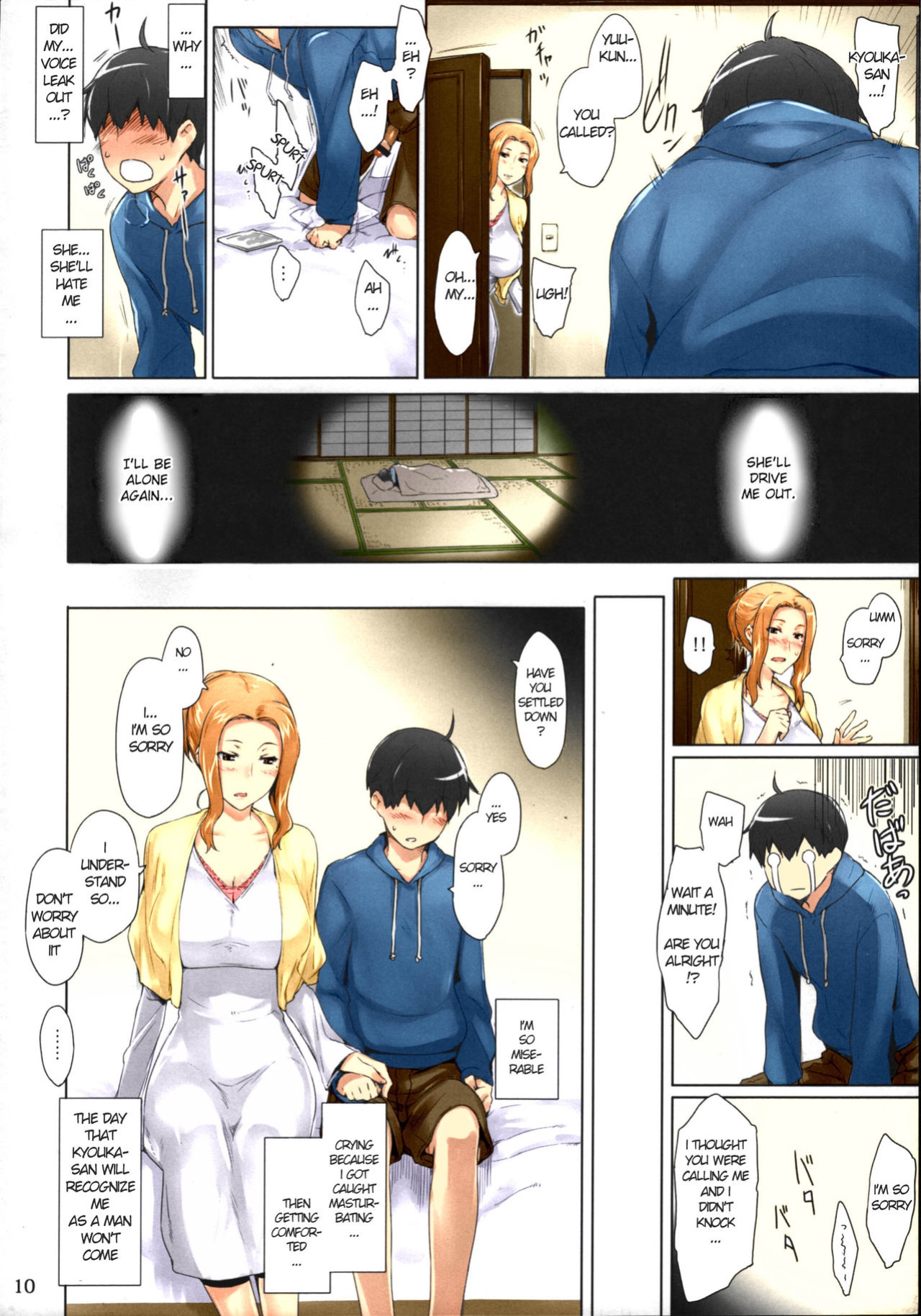 [BLEACHED] (C81) [MTSP (Jin)] Tachibana-san's Circumstances With a Man [Colorized] [MTSP (Jin)]