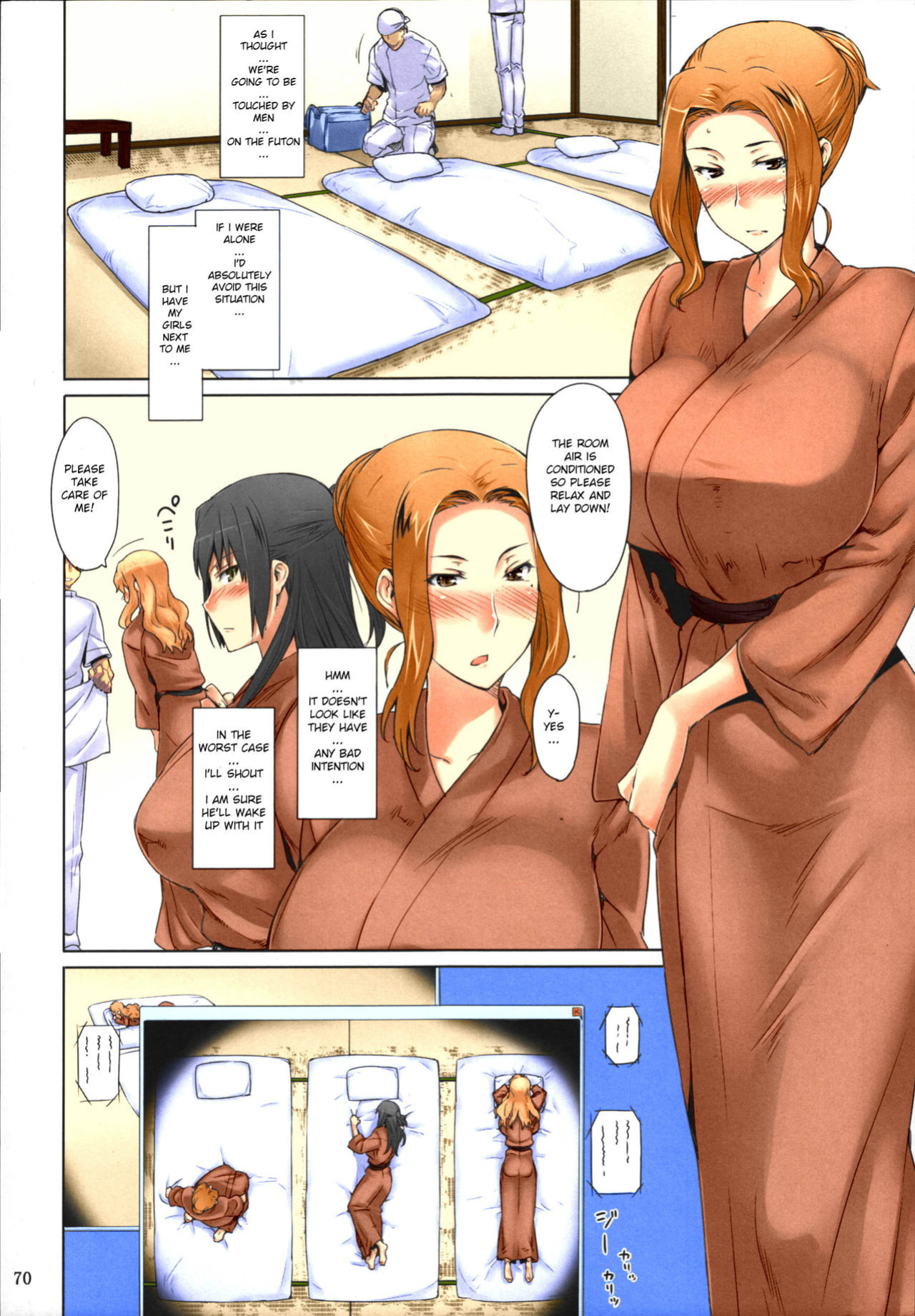 [BLEACHED] (C81) [MTSP (Jin)] Tachibana-san's Circumstances With a Man [Colorized] [MTSP (Jin)]