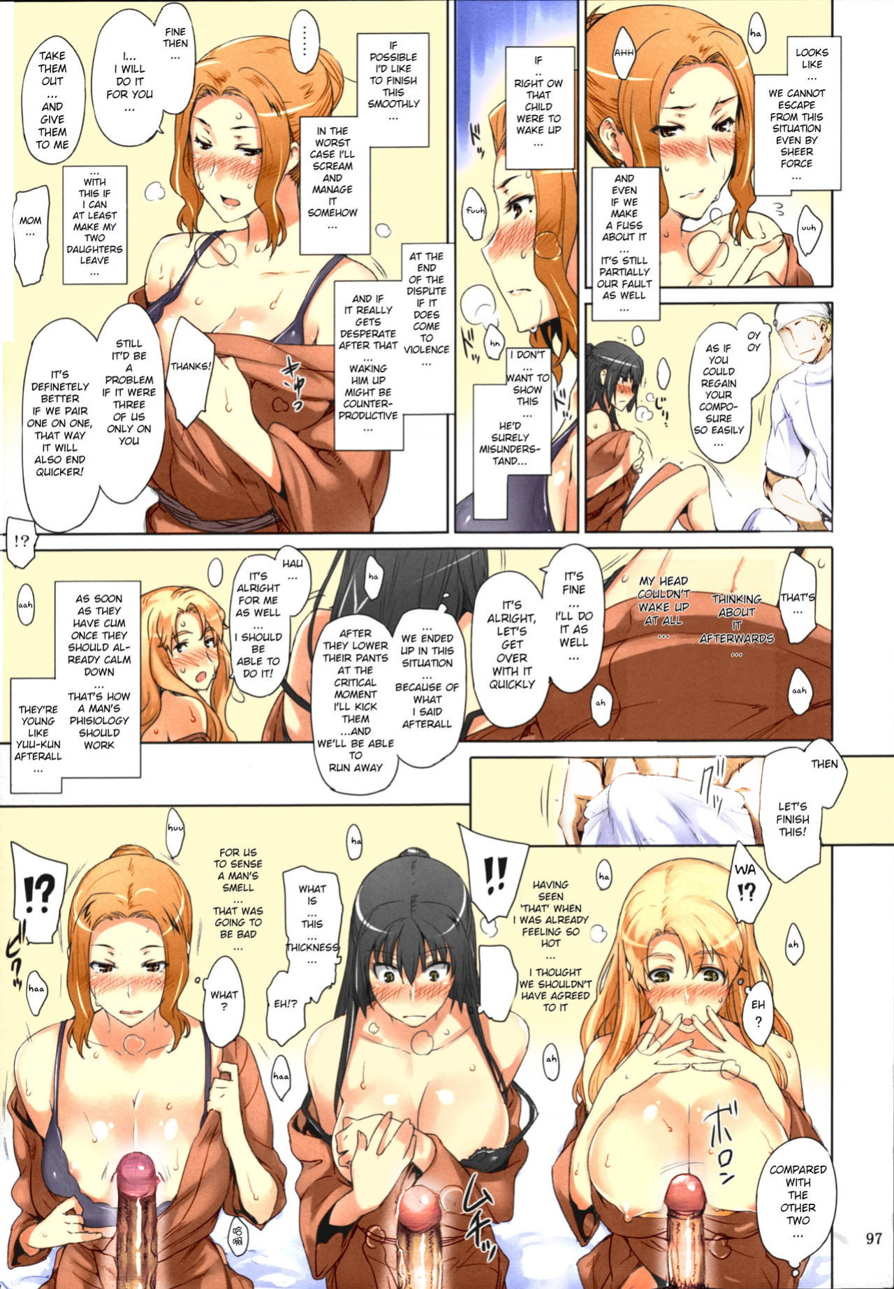 [BLEACHED] (C81) [MTSP (Jin)] Tachibana-san's Circumstances With a Man [Colorized] [MTSP (Jin)]