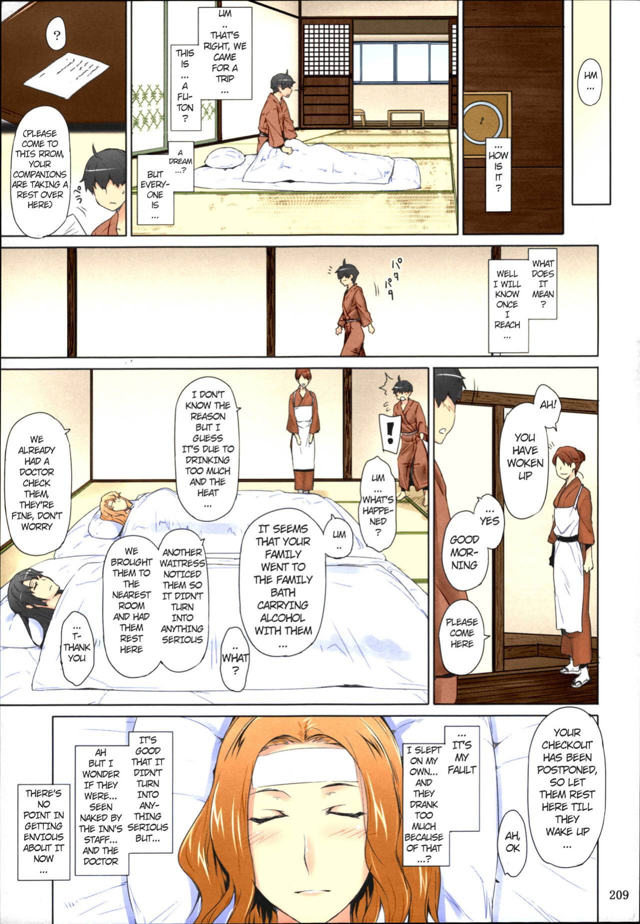 [BLEACHED] (C81) [MTSP (Jin)] Tachibana-san's Circumstances With a Man [Colorized] [MTSP (Jin)]