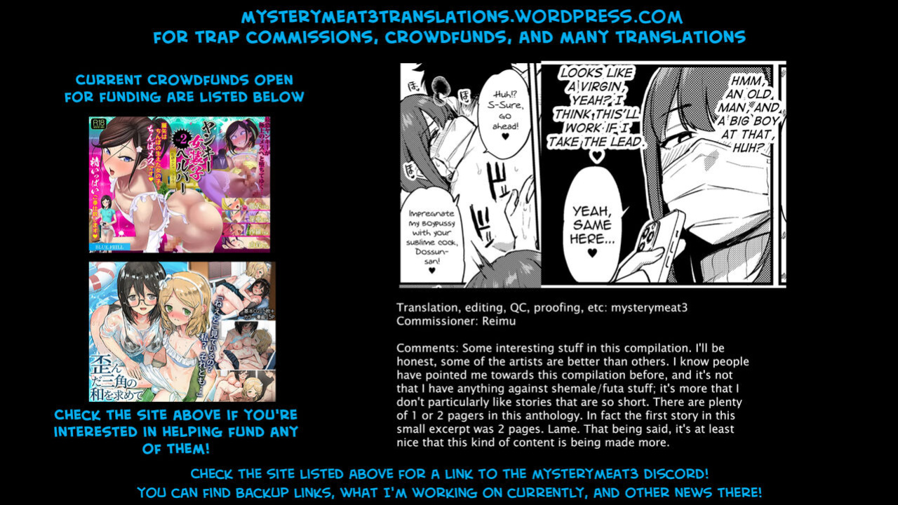 (Futaket 17.5) [Hakai Daiteikoku (Various)] Pages 41-52 of Shemale & Mesu Danshi Goudoushi SHEMALE C's HAVEN 2 [mysterymeat3]