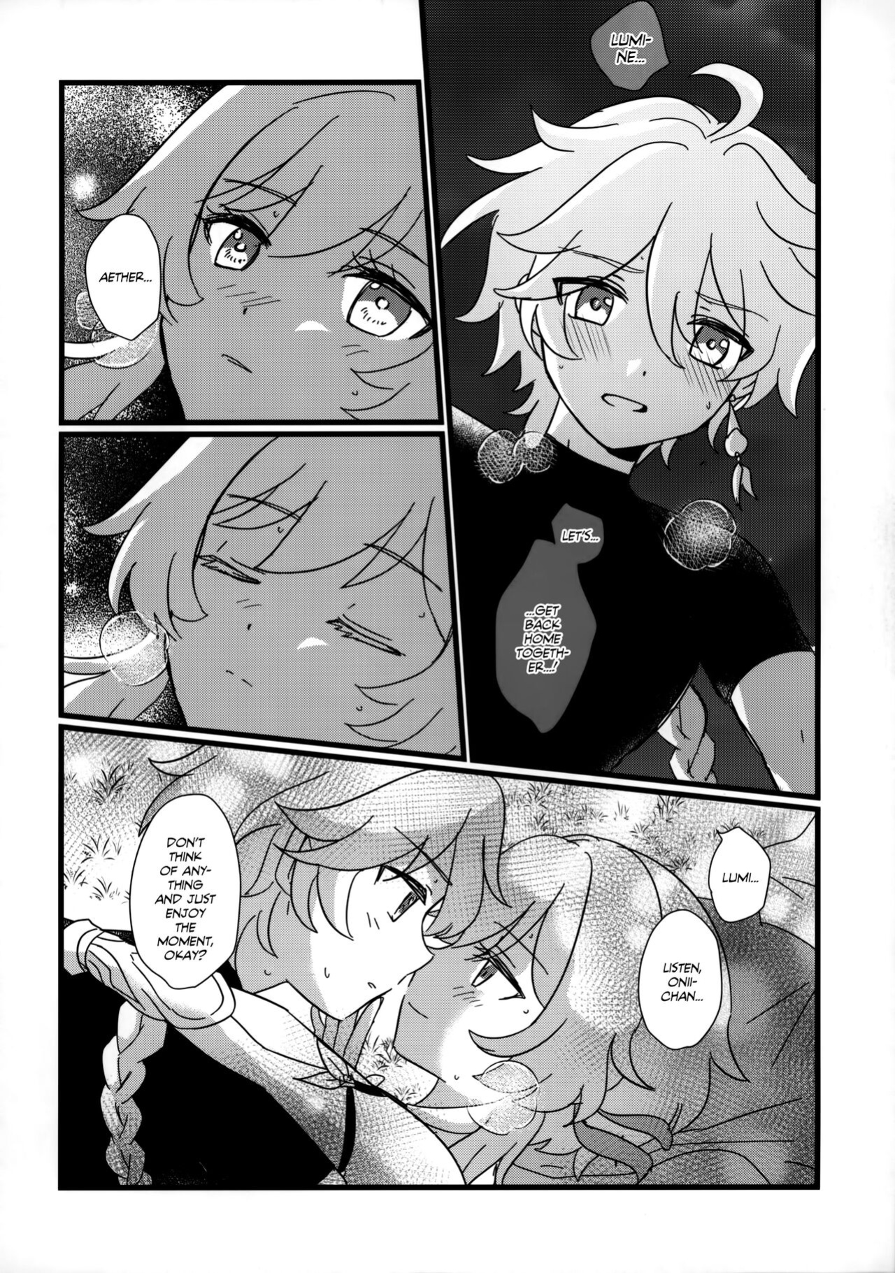 (Chojin no Eichi 2022) [Cotton Candy (Wata, Ame)] Mata Aetane Onii-chan | We Meet Again, Onii-chan! (Genshin Impact) [Team Rabu2]