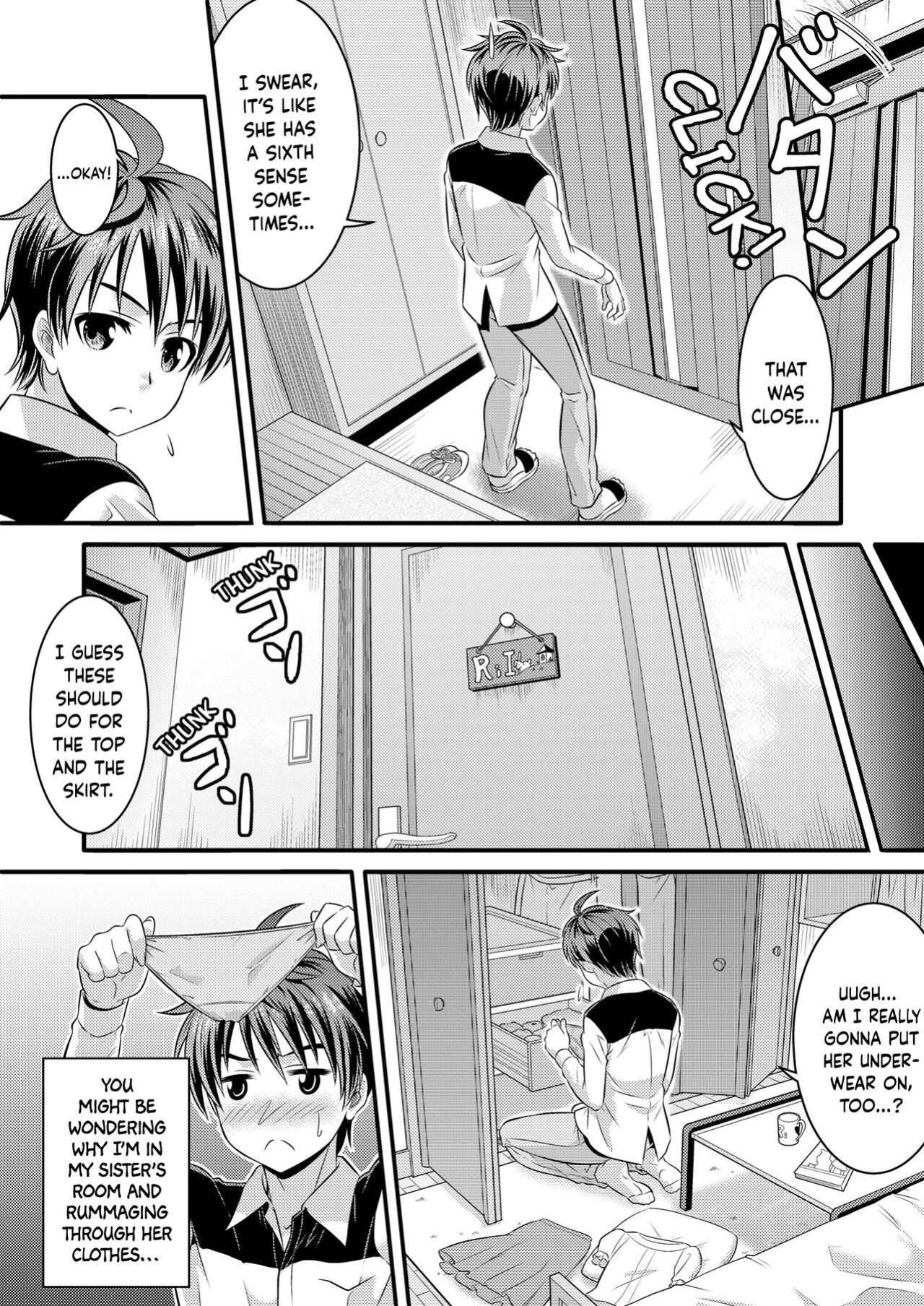 [TSF Mousou Chikusekijo (Kaneko Naoya)] Metamor ★ Coordinate ~Josou Shitara Anoko ni Nacchata Ken~ Ane Hen Classmate Hen | Metamorphic ★ Dress-Up ~How I Ended Up Turning into the Girls I Cross-Dressed As~ Sister Arc & Classmate Arc [BoundaryTL]