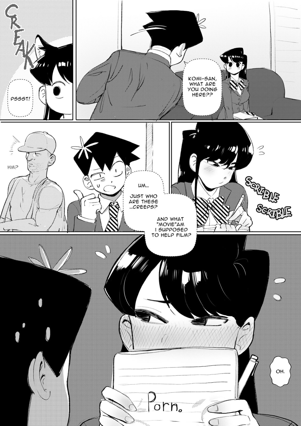 [Mango-Nectar] Komi-san makes a porno (Komi-san wa komyushou desu)