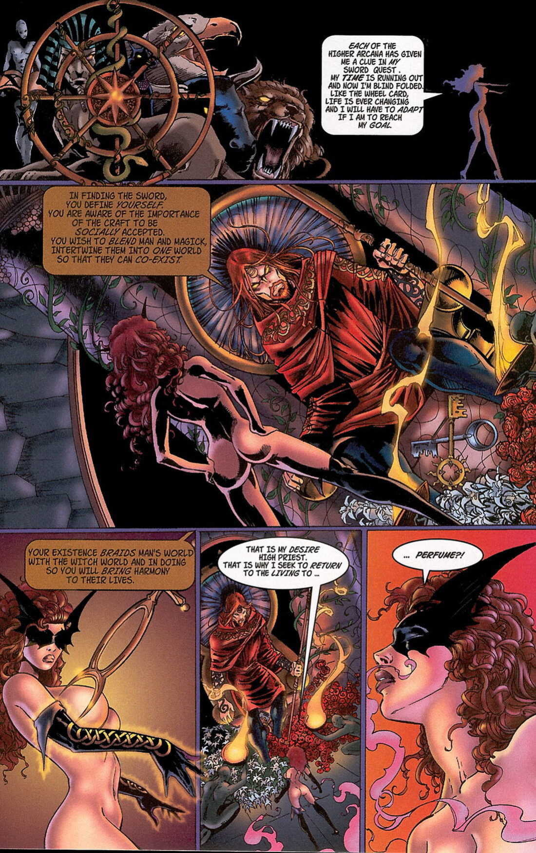 Tarot - Witch of the Black Rose 01-20