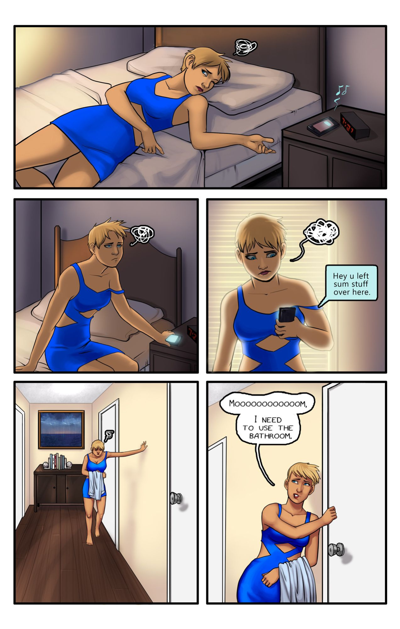 [Olympic-Dames] Alien Pregnancy Expansion Comic COMPLETED
