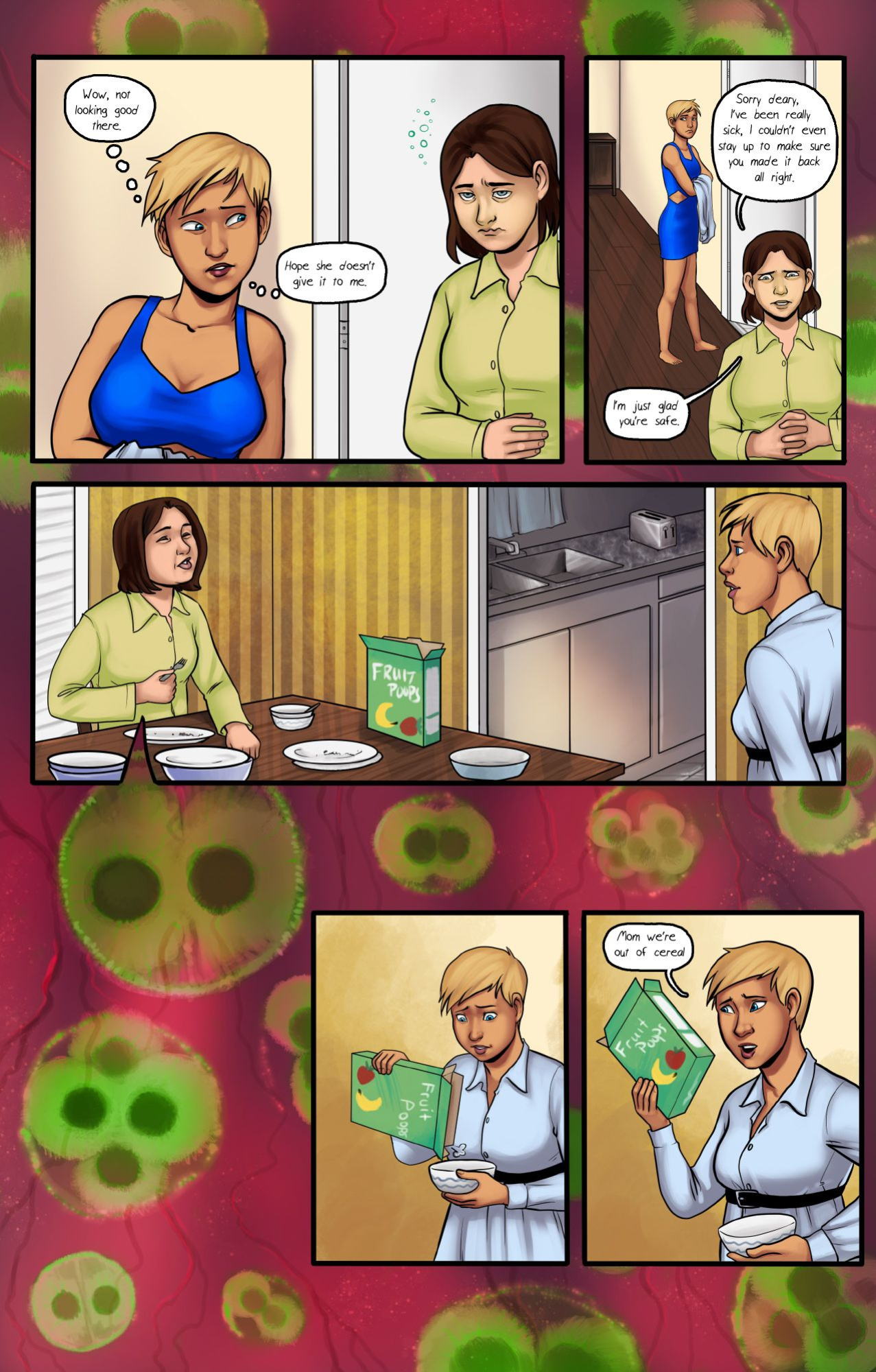 [Olympic-Dames] Alien Pregnancy Expansion Comic COMPLETED