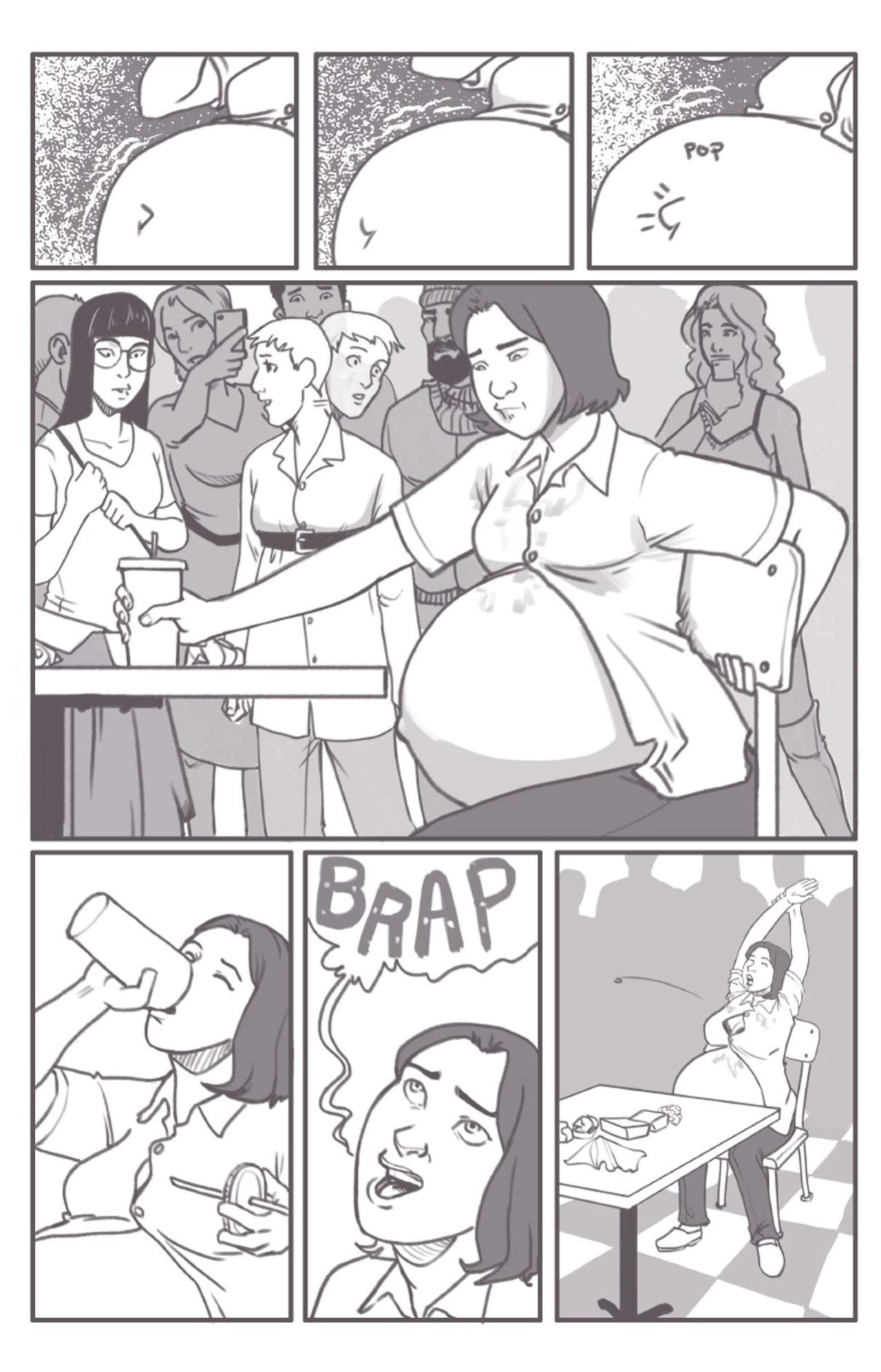 [Olympic-Dames] Alien Pregnancy Expansion Comic COMPLETED