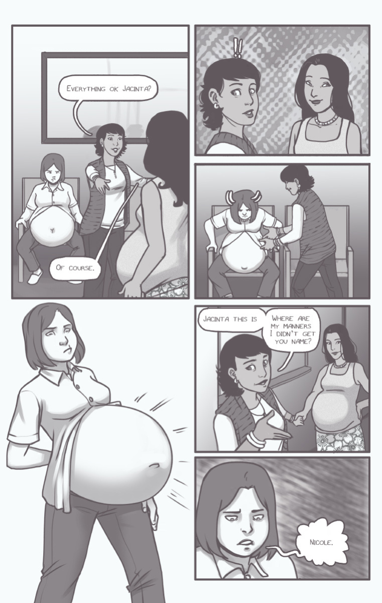[Olympic-Dames] Alien Pregnancy Expansion Comic COMPLETED