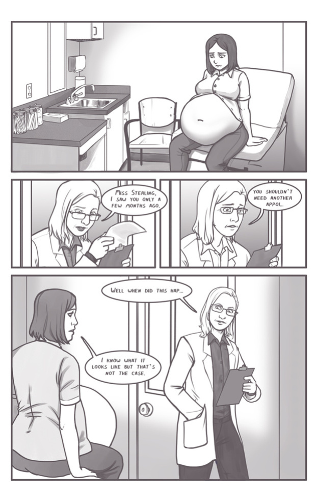 [Olympic-Dames] Alien Pregnancy Expansion Comic COMPLETED