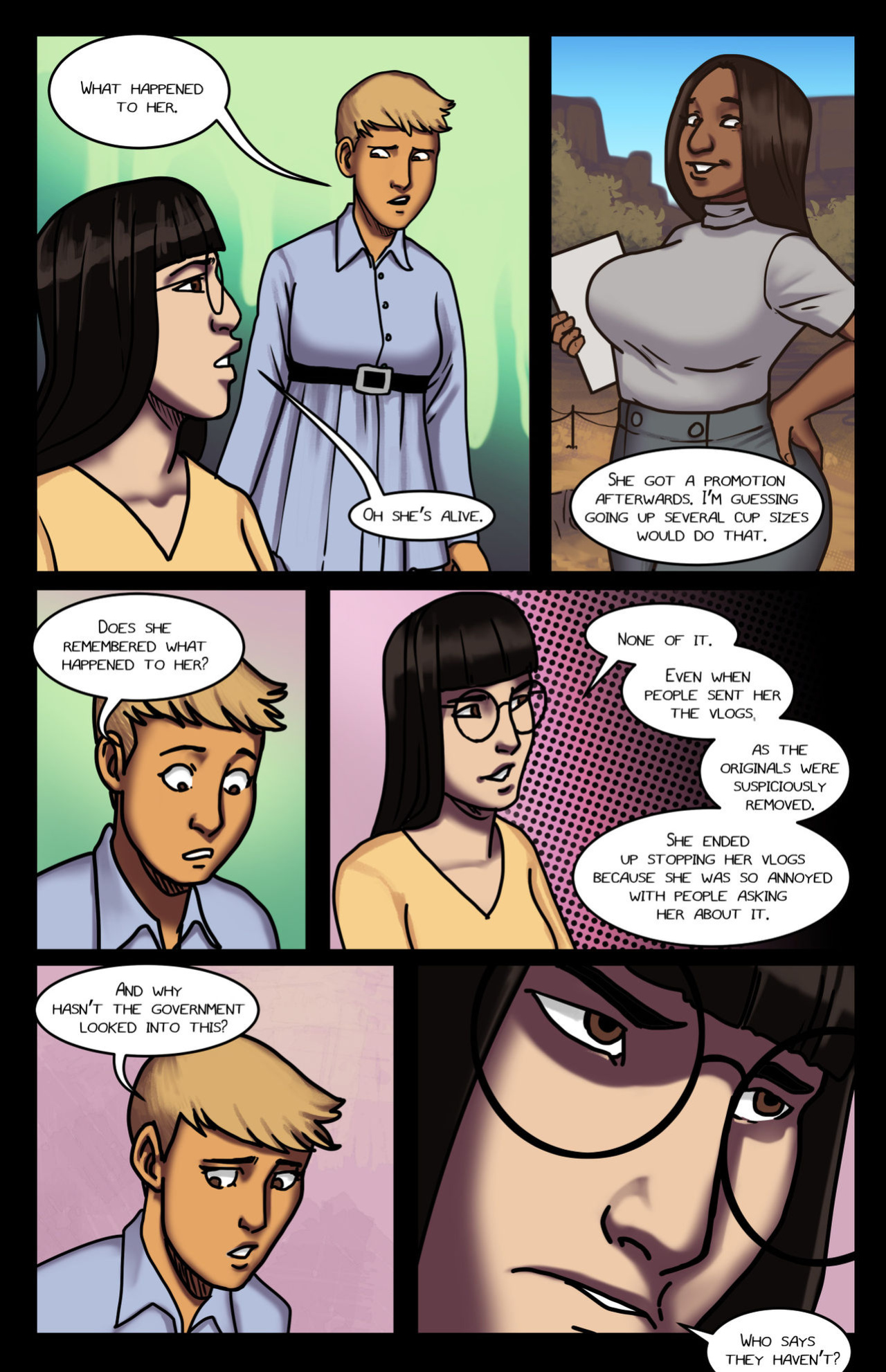[Olympic-Dames] Alien Pregnancy Expansion Comic COMPLETED