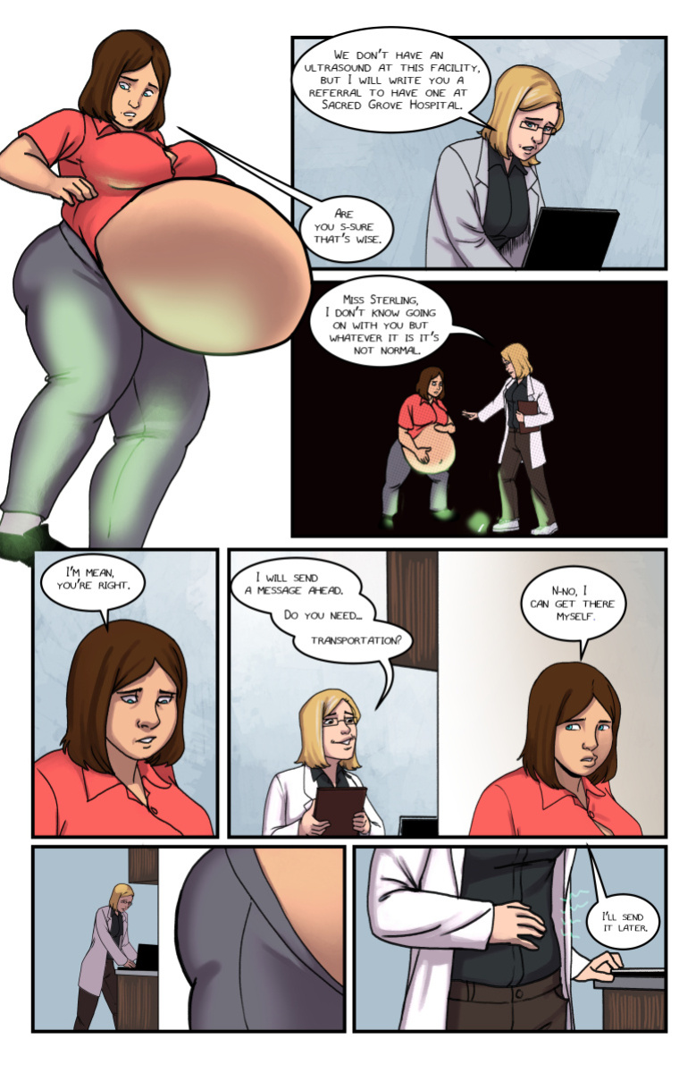 [Olympic-Dames] Alien Pregnancy Expansion Comic COMPLETED