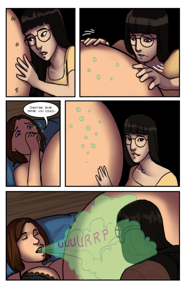 [Olympic-Dames] Alien Pregnancy Expansion Comic COMPLETED