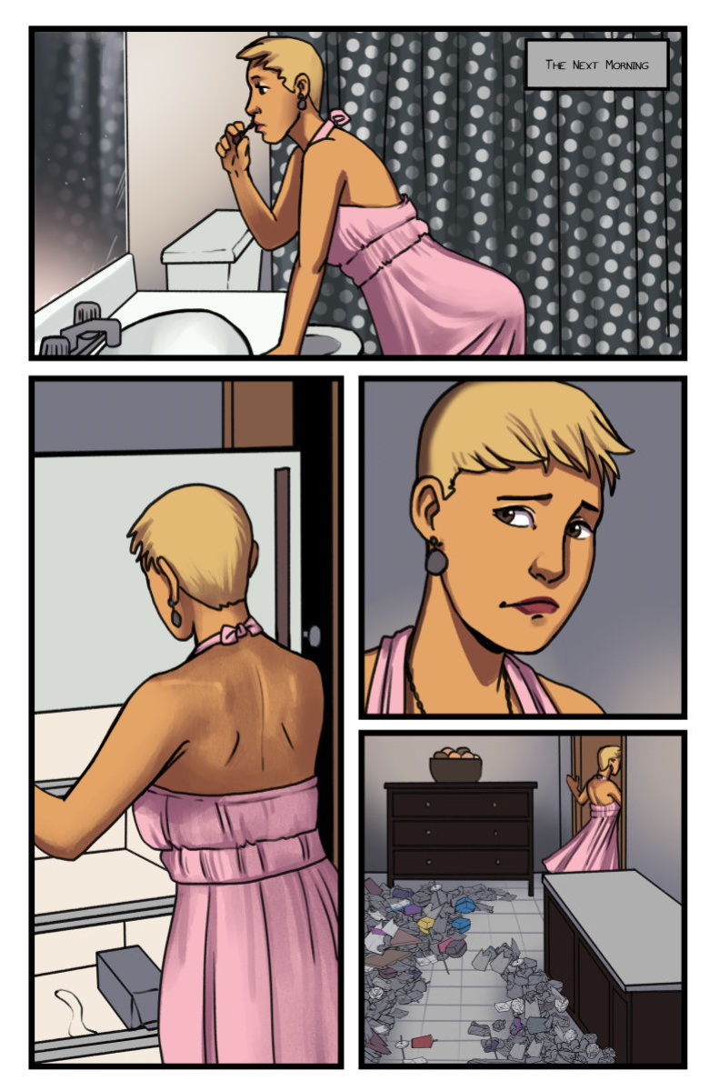 [Olympic-Dames] Alien Pregnancy Expansion Comic COMPLETED