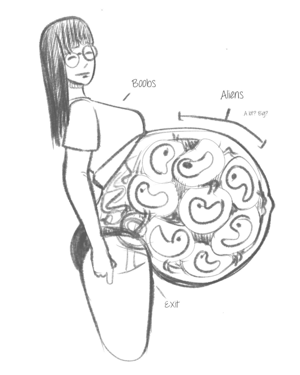 [Olympic-Dames] Alien Pregnancy Expansion Comic COMPLETED
